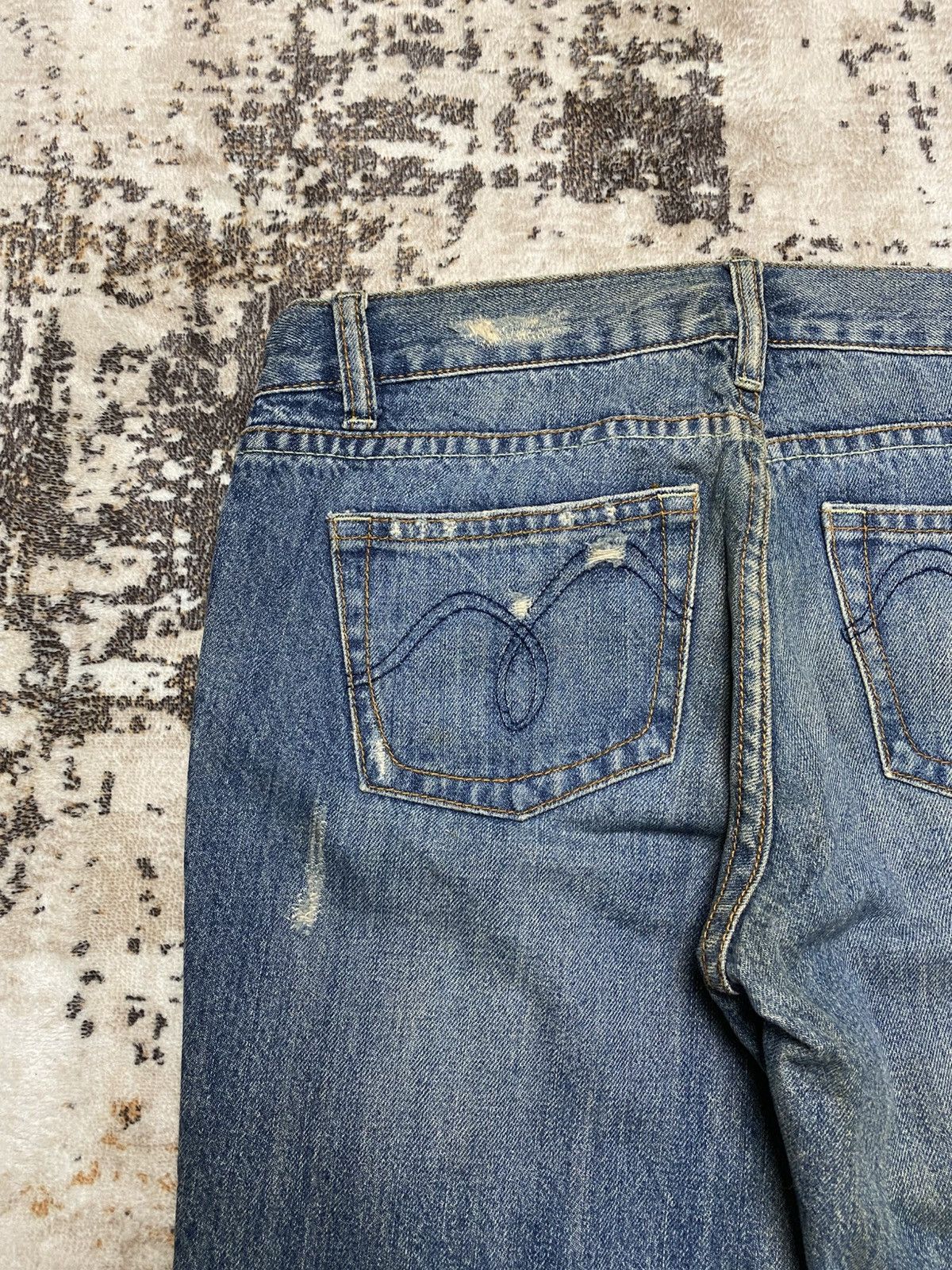 Hysteric Glamour Rusty Bootcut Distress Denim Size US 30 / EU 46 - 11 Thumbnail