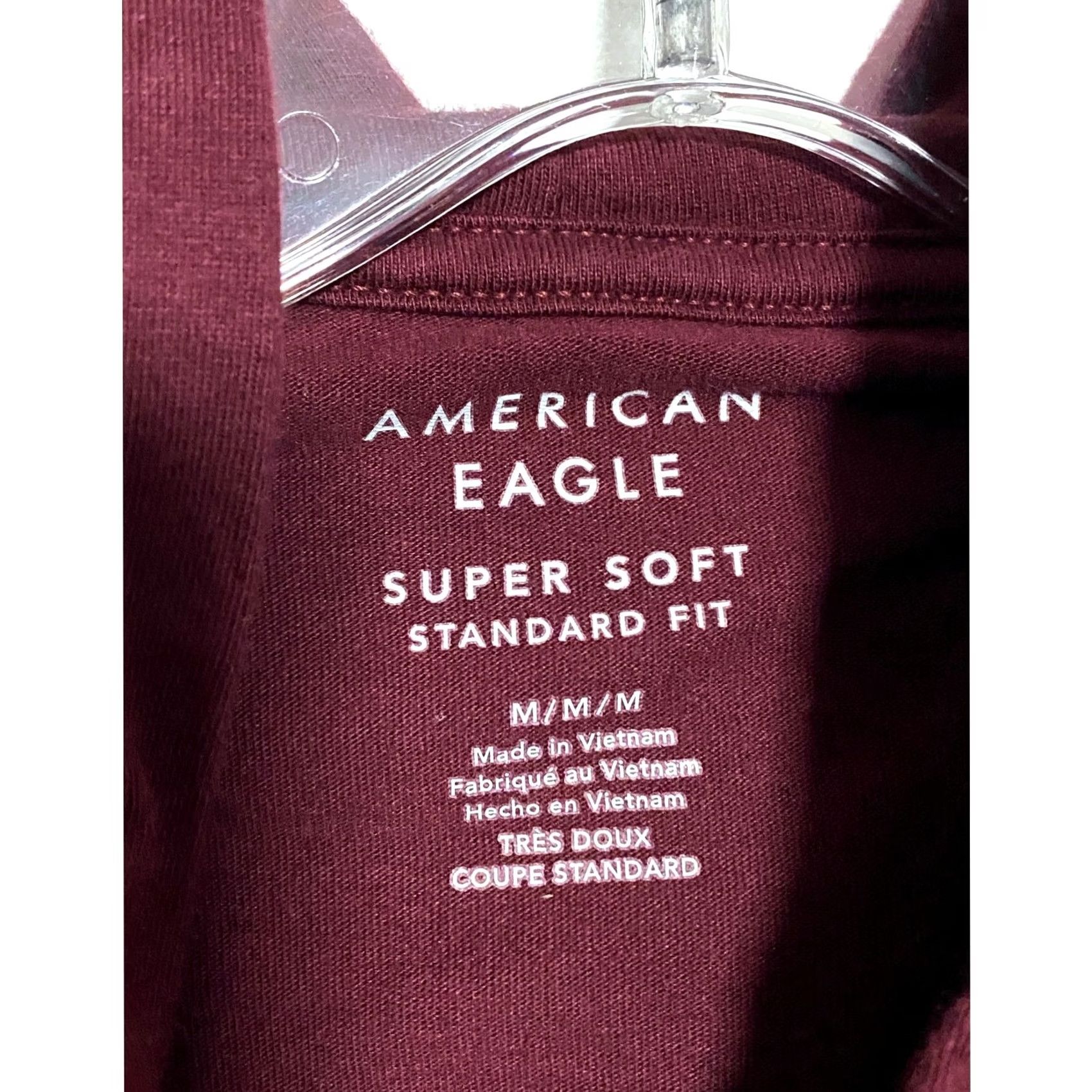 American Eagle Outfitters VINTAGE American Eagle Hoodie Sweatshirt Mens M Red Cozy Comfort NWT Size US M / EU 48-50 / 2 - 7 Thumbnail