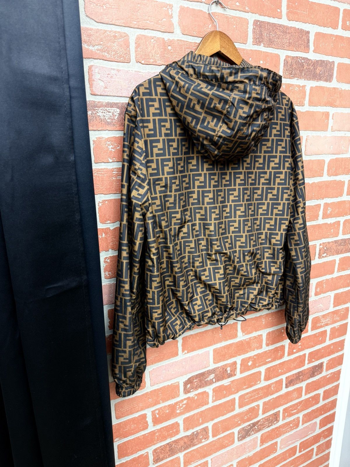 Fendi Fendi Zucca Monogram Reversible Windbreaker Jacke Size US S / EU 44-46 / 1 - 8 Thumbnail
