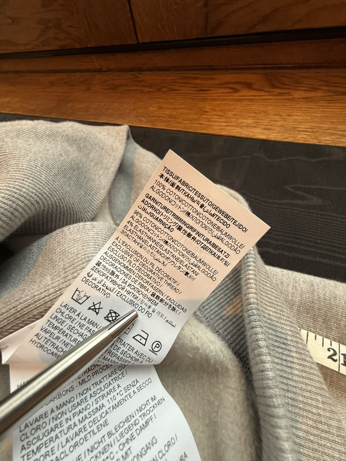 $1.4k FW23 Saint Laurent Cassandre logo hoodie L