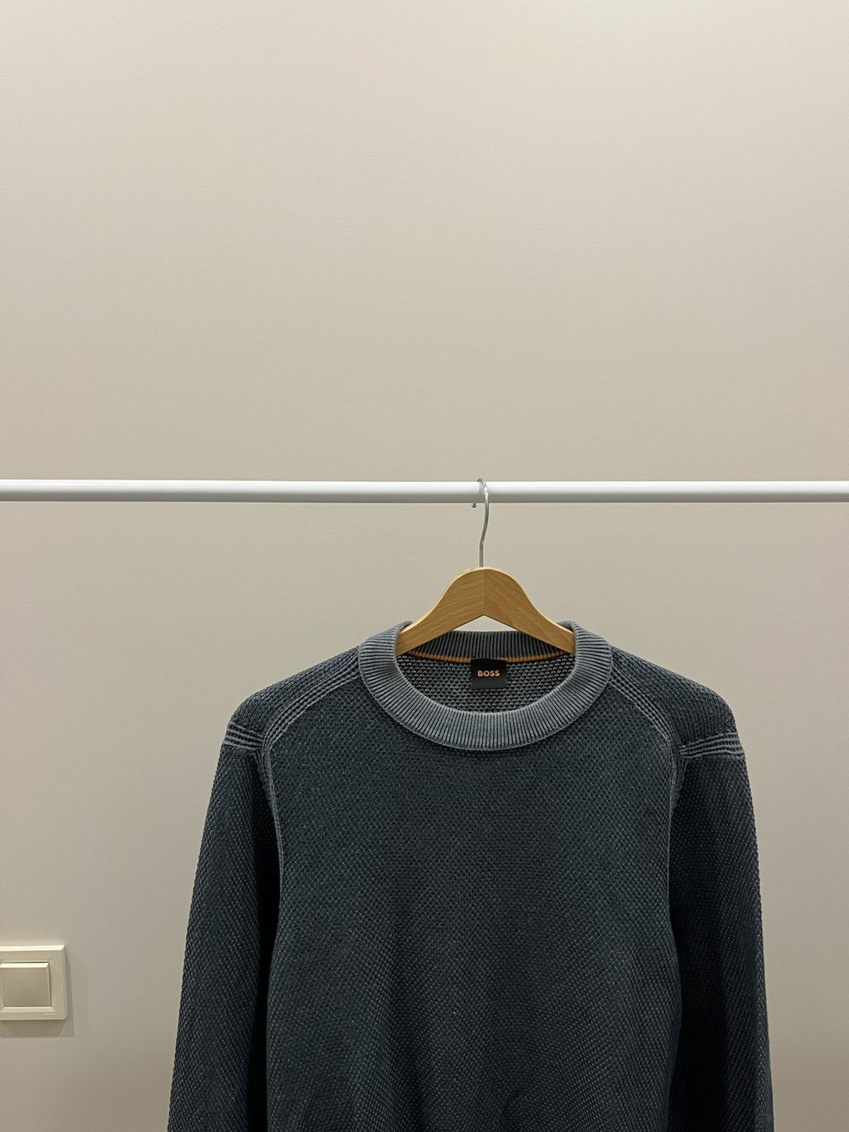 Vintage Vintage Hugo Boss Sweatshirt Contemp Gray Size: M Y2K Size US M / EU 48-50 / 2 - 2 Thumbnail