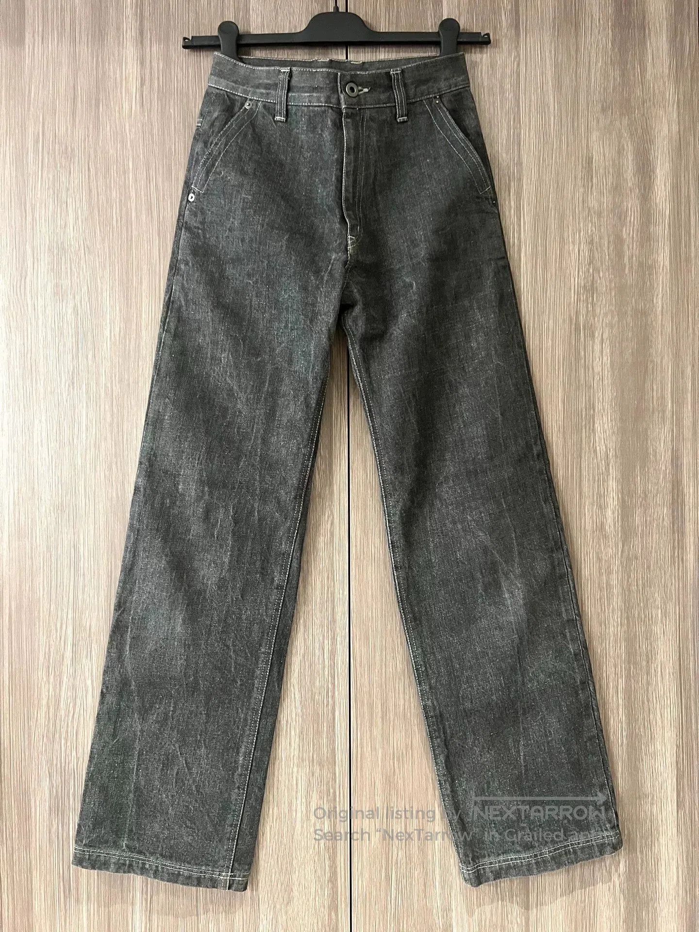 Julius Julius NUKE Straight Cut Denim Pants. Size US 30 / EU 46 - 1 Thumbnail