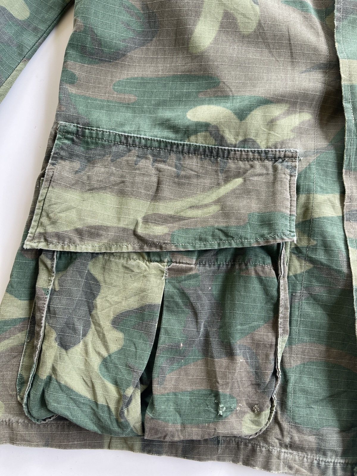 Vintage Vintage Military Third Pattern Lowland ERDL Camo Jacket Size US XS / EU 42 / 0 - 14 Thumbnail