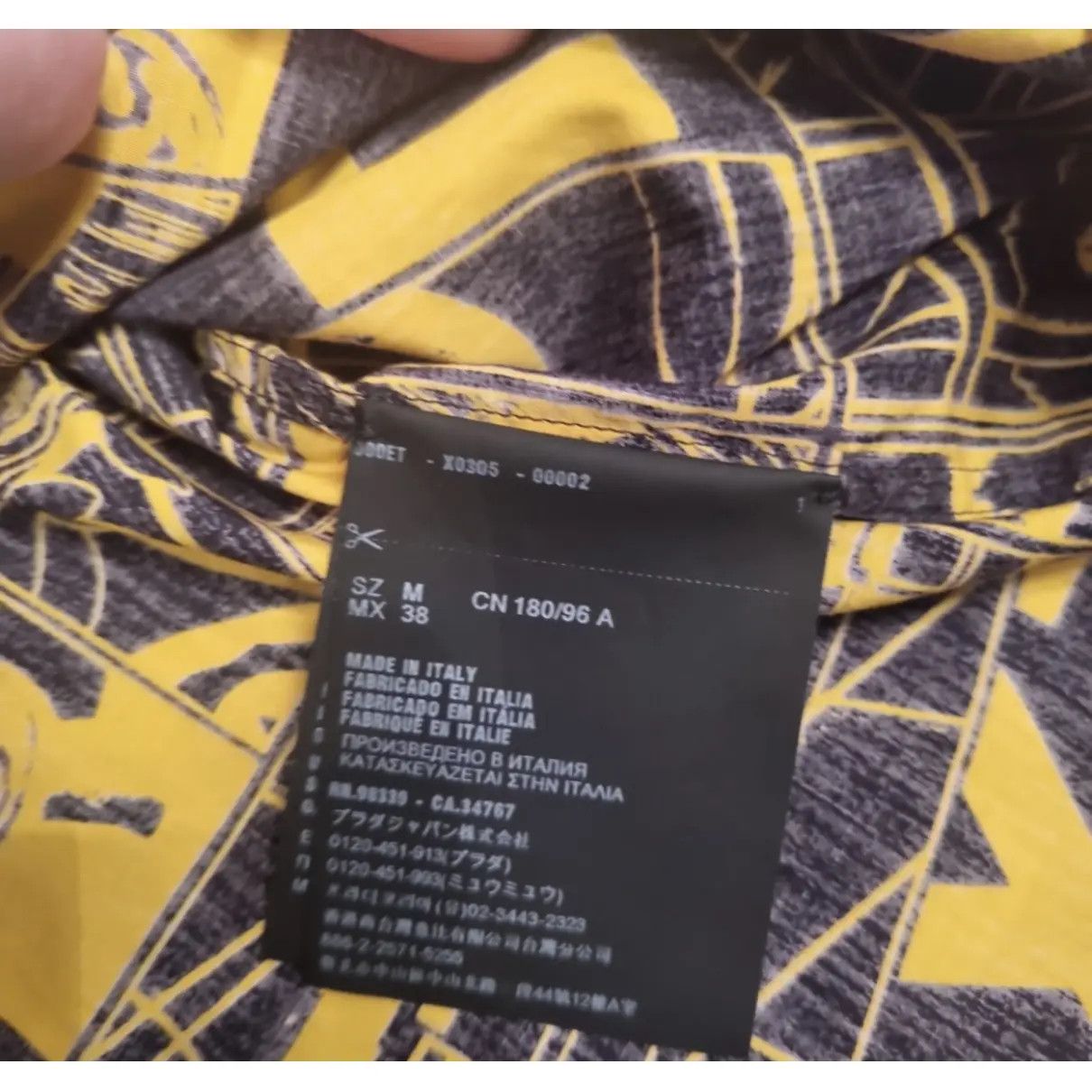 Prada Chemise Prada premium style yellow cotton jacket Size 40L - 5 Thumbnail