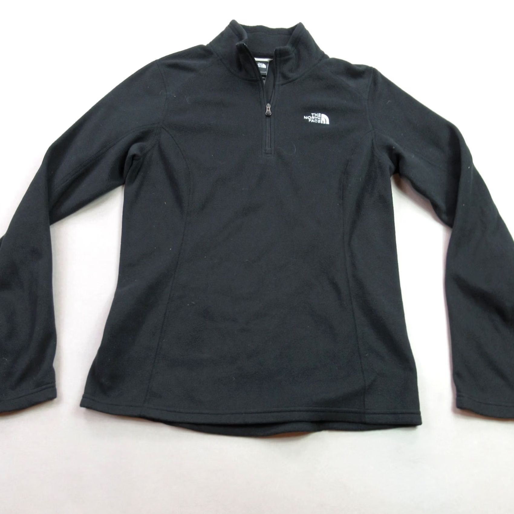The North Face North Face Pullover Medium Black Long Sleeve 1/4 Zip Lightweight Womens Size M / US 6-8 / IT 42-44 - 2 Thumbnail