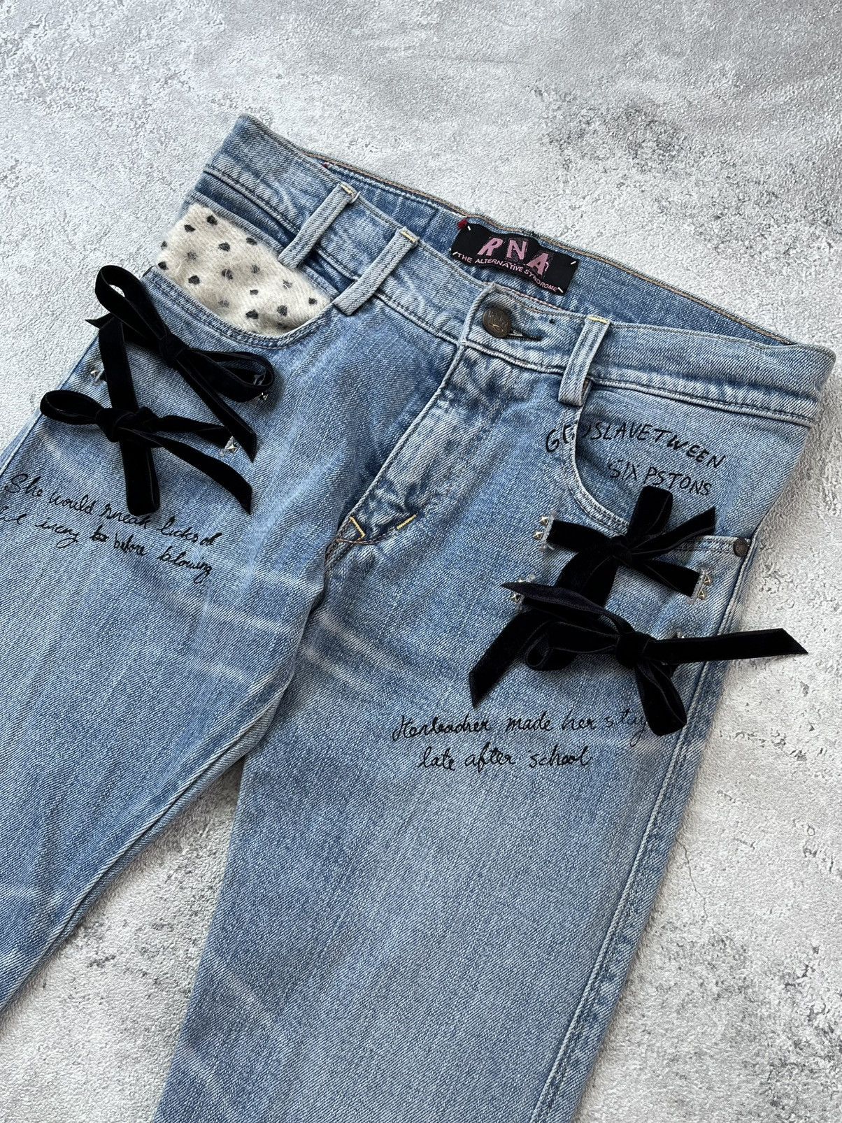 Hysteric Glamour × Japanese Brand × Seditionaries 2000s RNA inc Punk Parties Size 26" / US 2 / IT 38 - 2 Thumbnail