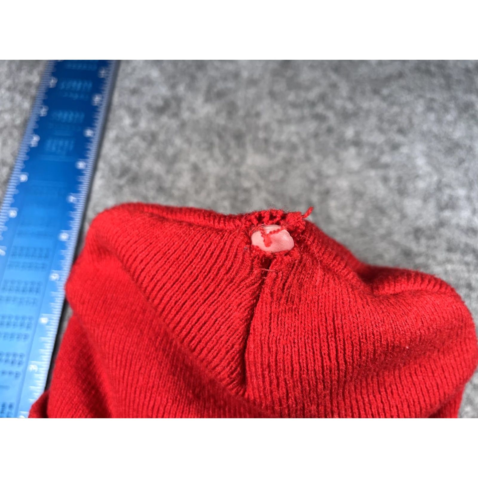 Vintage Cali Life Hat Beanie Mens One Size Red Knit California Logo Winter USA Patriotic Size ONE SIZE - 4 Thumbnail