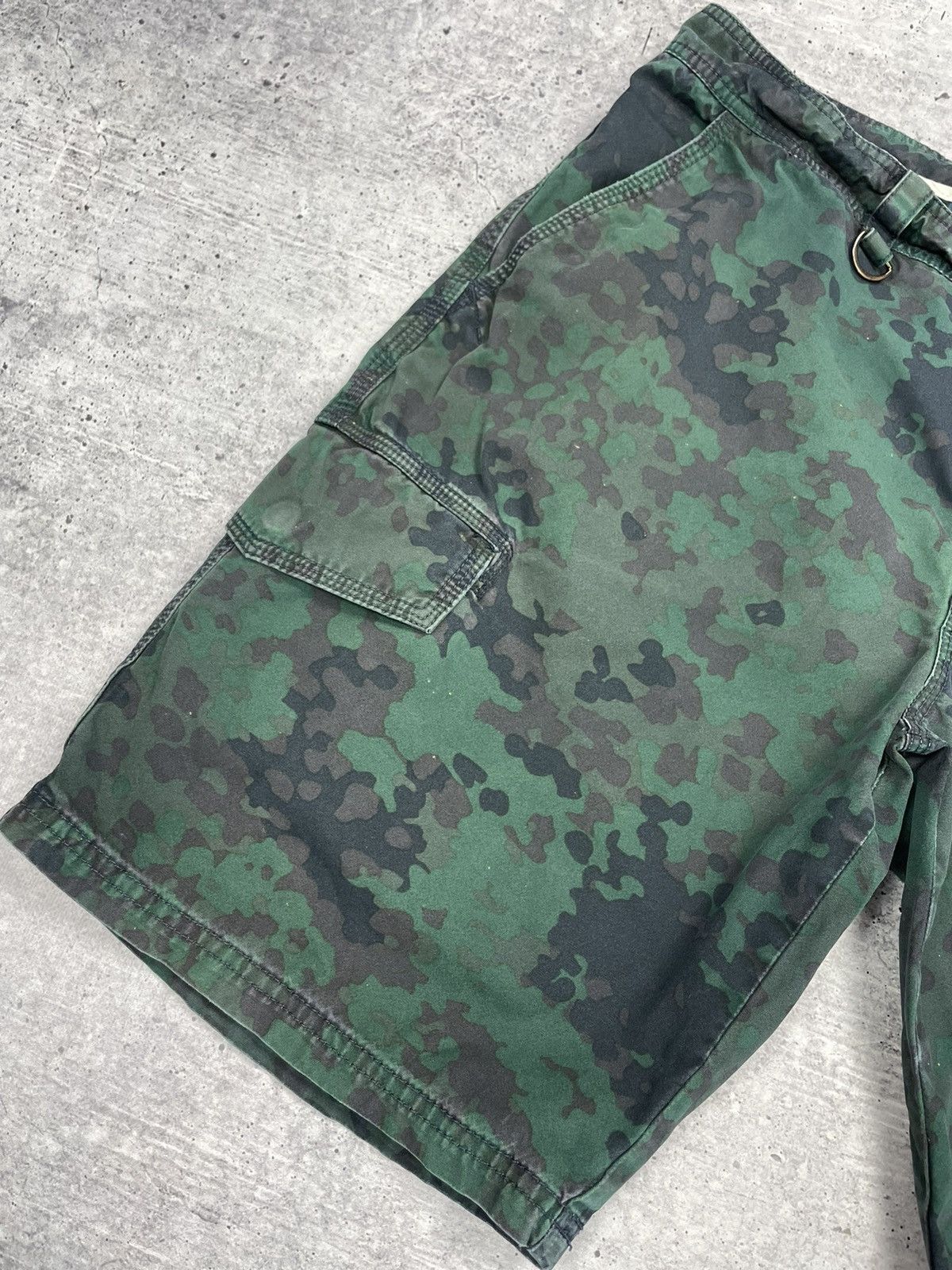 Nike Vintage Nike 90’s Y2K Style Drill Military Cargo Shorts Size US 34 / EU 50 - 5 Thumbnail