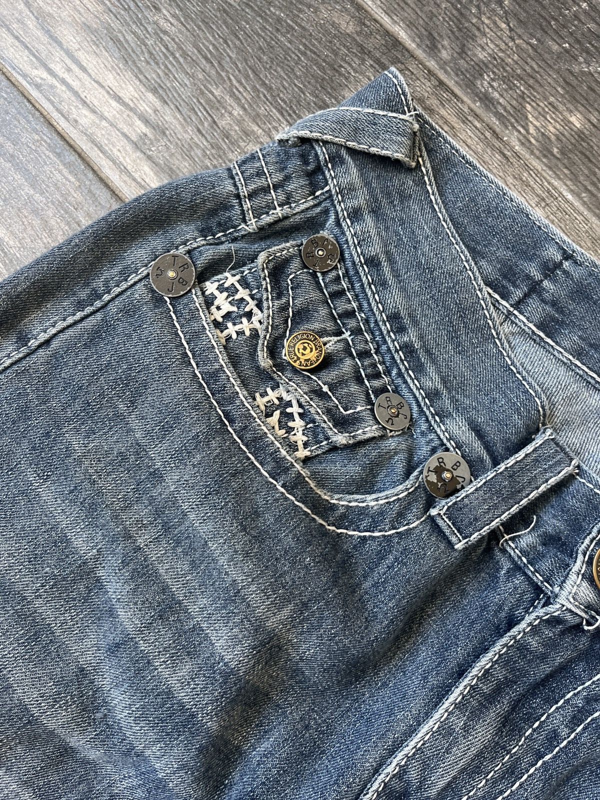 True Religion True Religion Jeans Size US 32 / EU 48 - 3 Thumbnail