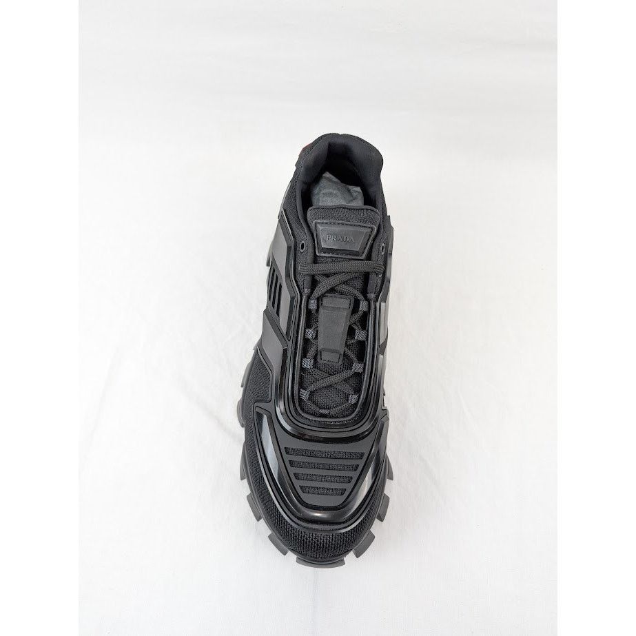 Prada o1rshd1 Rubber Knit Sneakers in Nero 9.5 US Size US 9.5 / EU 42-43 - 7 Thumbnail