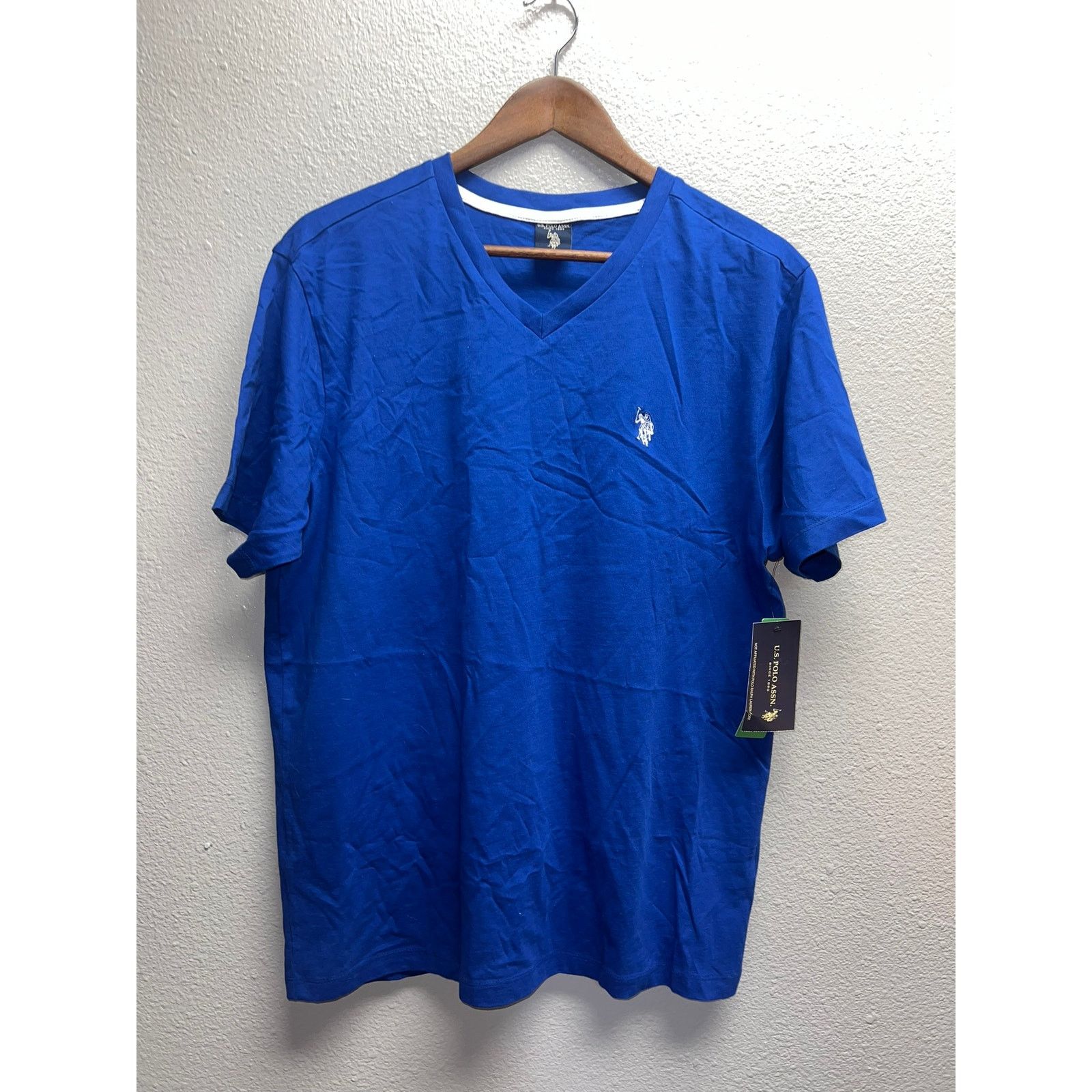 U.S. Polo Assn. US Polo Assn Blue Shirt Tee Small Pony NWT Tee Medium Size US M / EU 48-50 / 2 - 1 Thumbnail