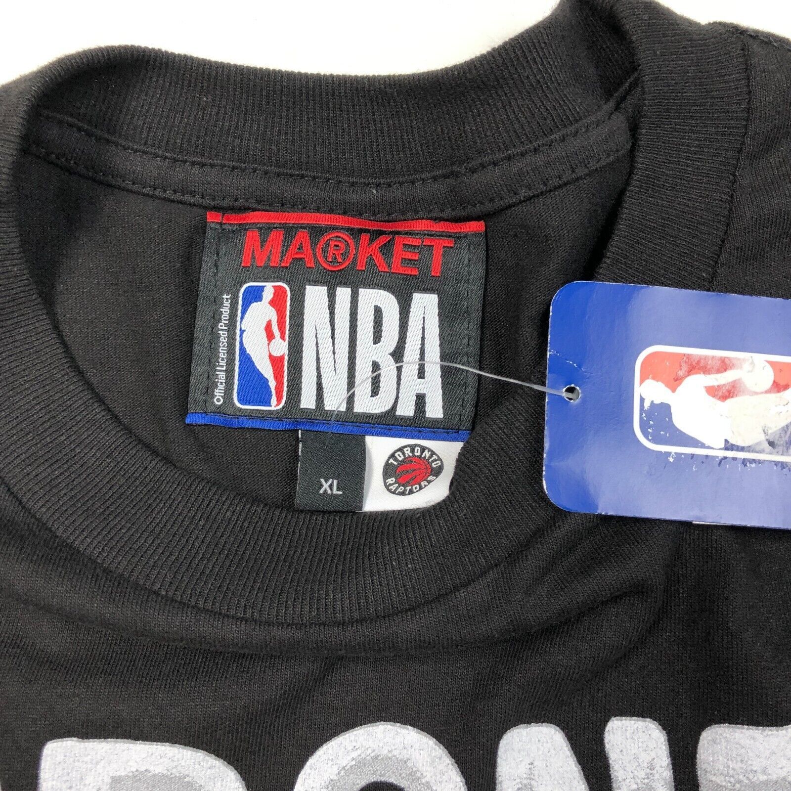 Market × NBA New Market Toronto Raptors NBA Tee T Shirt size XL B4 Size US XL / EU 56 / 4 - 3 Thumbnail