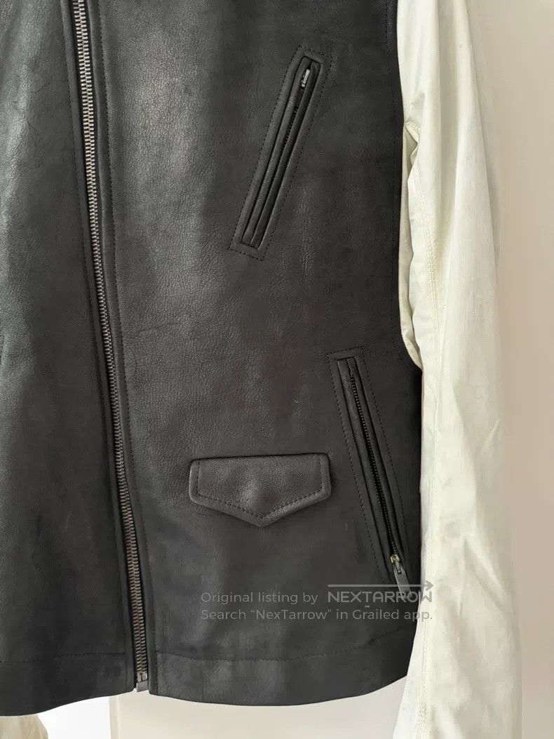 Rick Owens Rick Owens Patchwork sleeved leather jacket Size US S / EU 44-46 / 1 - 3 Thumbnail