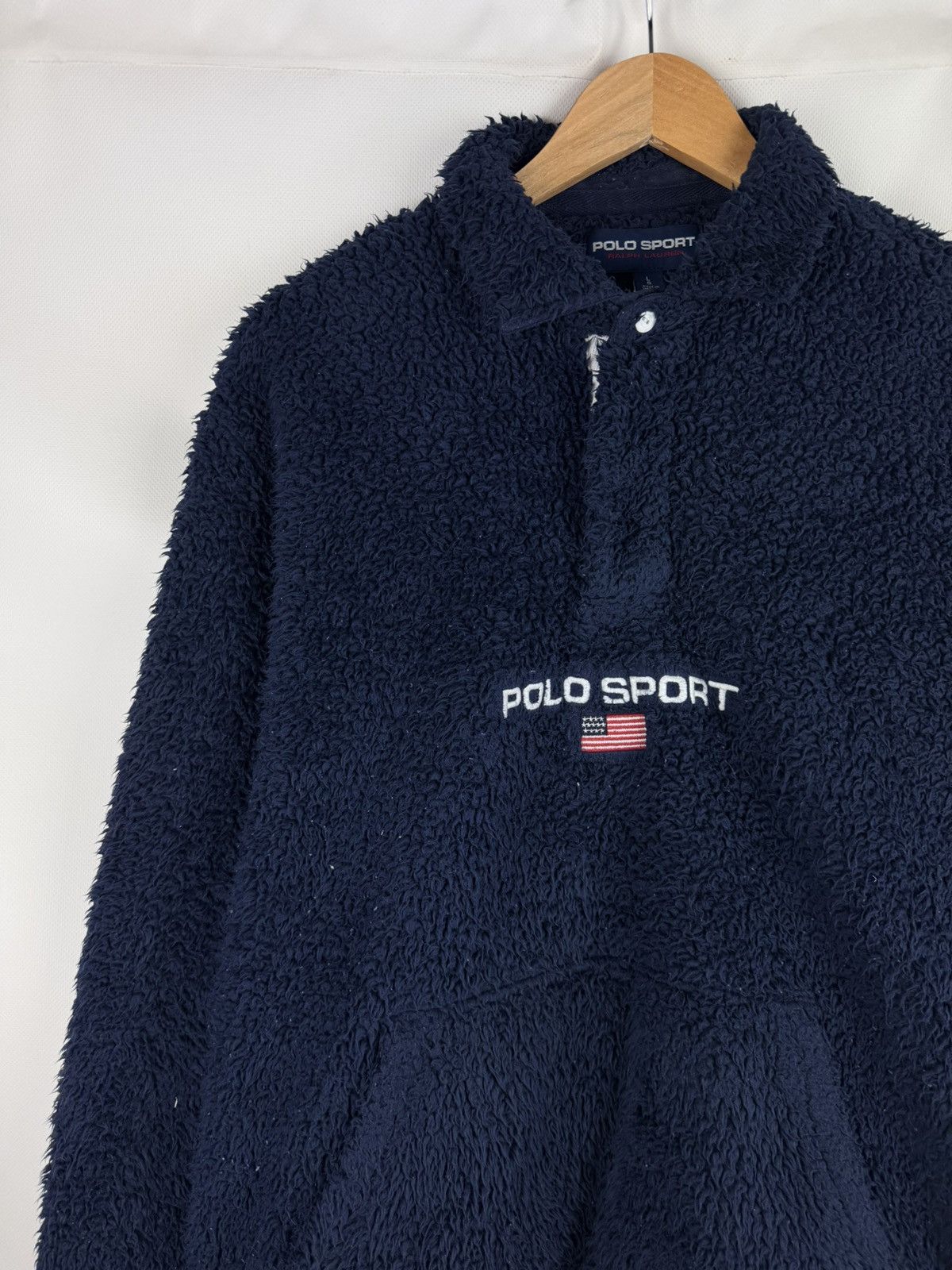 Polo Ralph Lauren Polo Sport Ralph Lauren Big Logo Fleece Sweatshirt Pullover Size US L / EU 52-54 / 3 - 2 Thumbnail