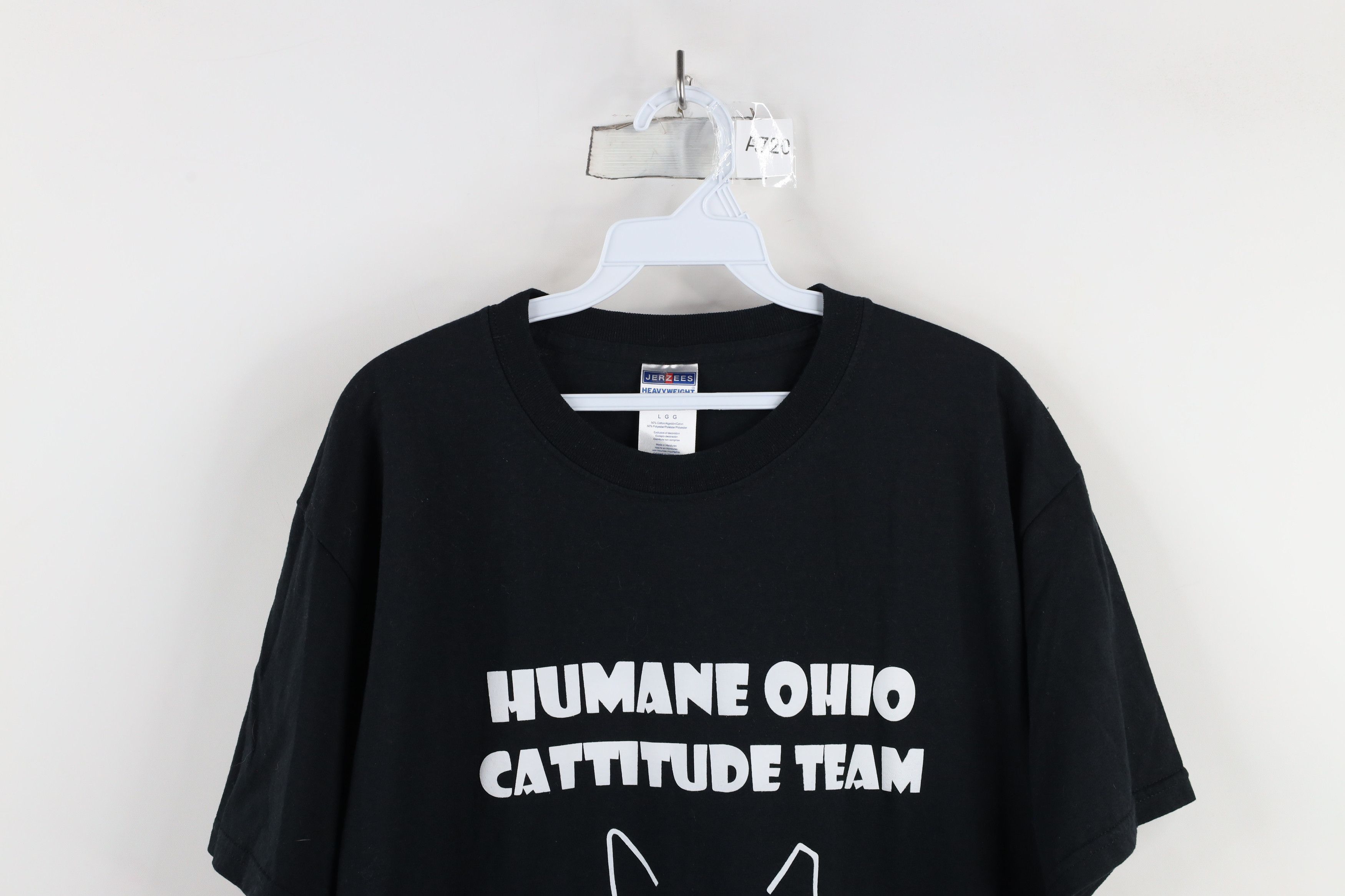 Vintage Vintage Streetwear Humane Society Black Cat Cat Lady T-Shirt Size L / US 10 / IT 46 - 2 Thumbnail