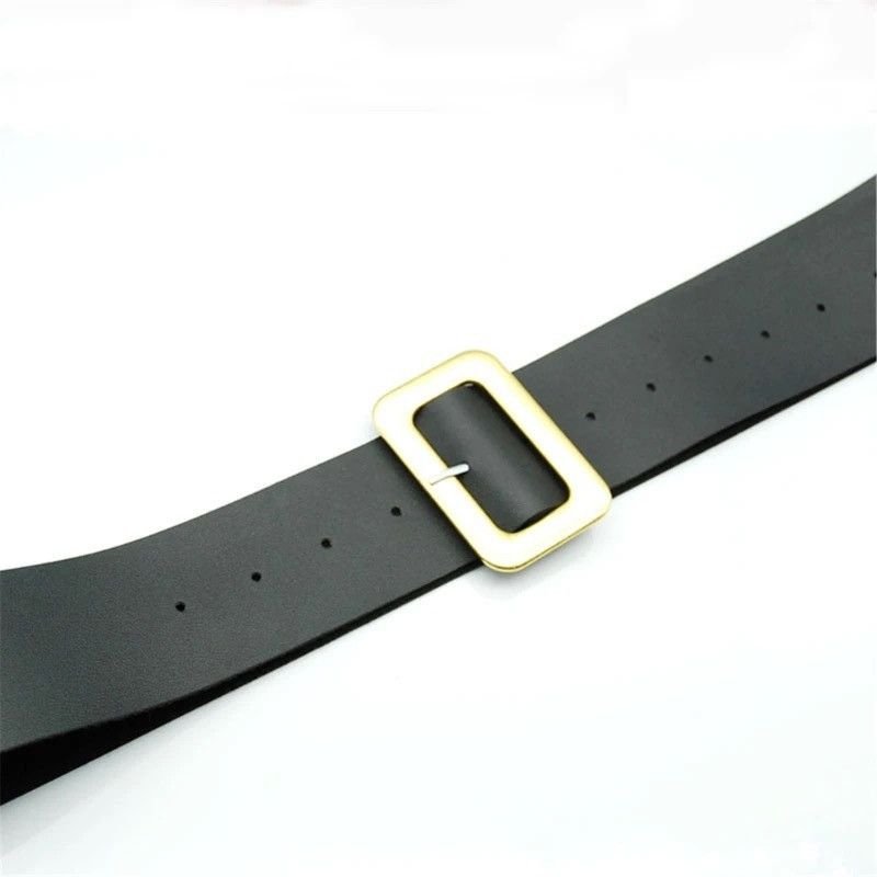 Leather Christmas Santa Belt Size ONE SIZE - 5 Thumbnail