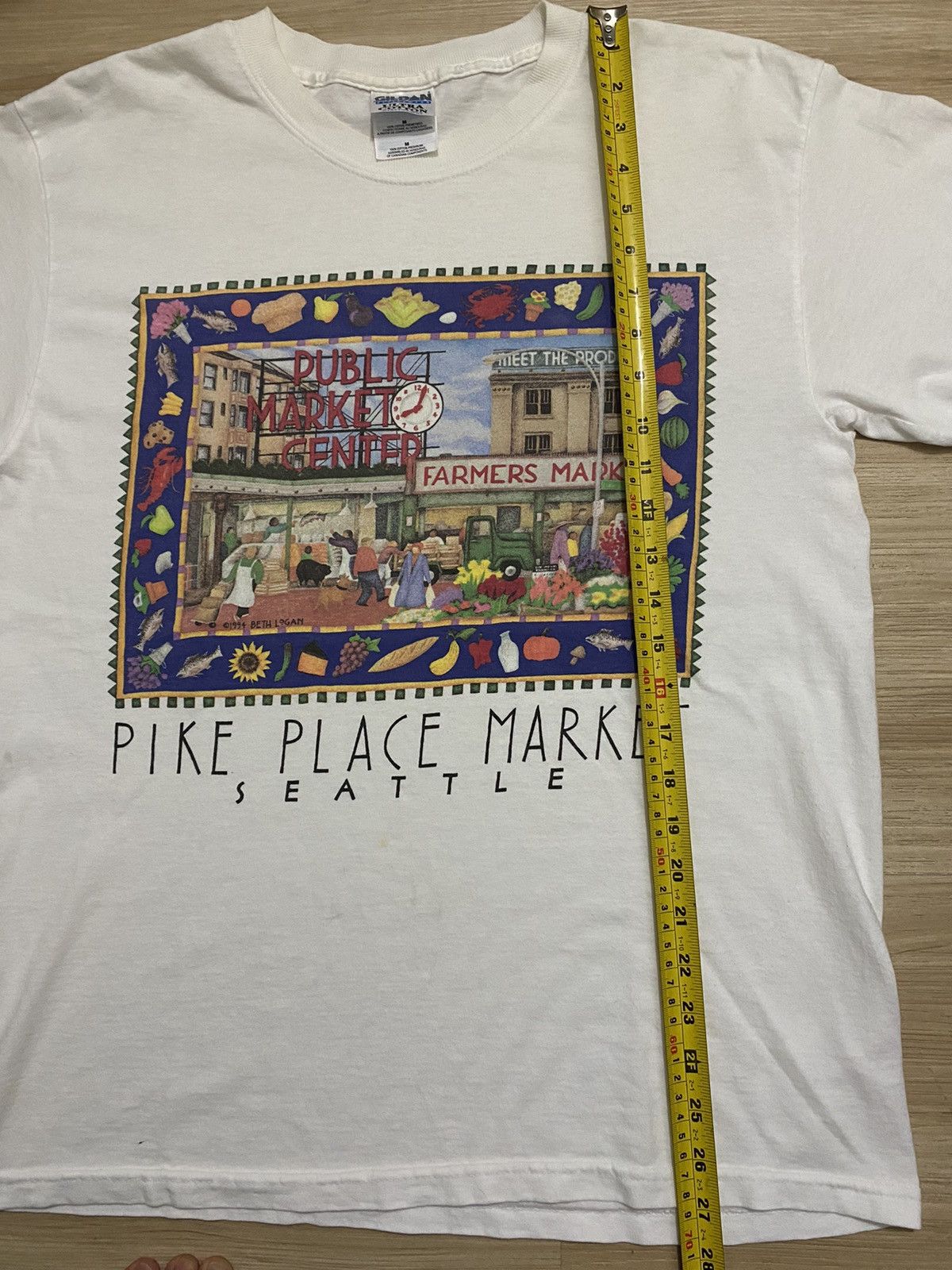 Gildan × Vintage Pike Place Market 1994 Size US M / EU 48-50 / 2 - 7 Thumbnail