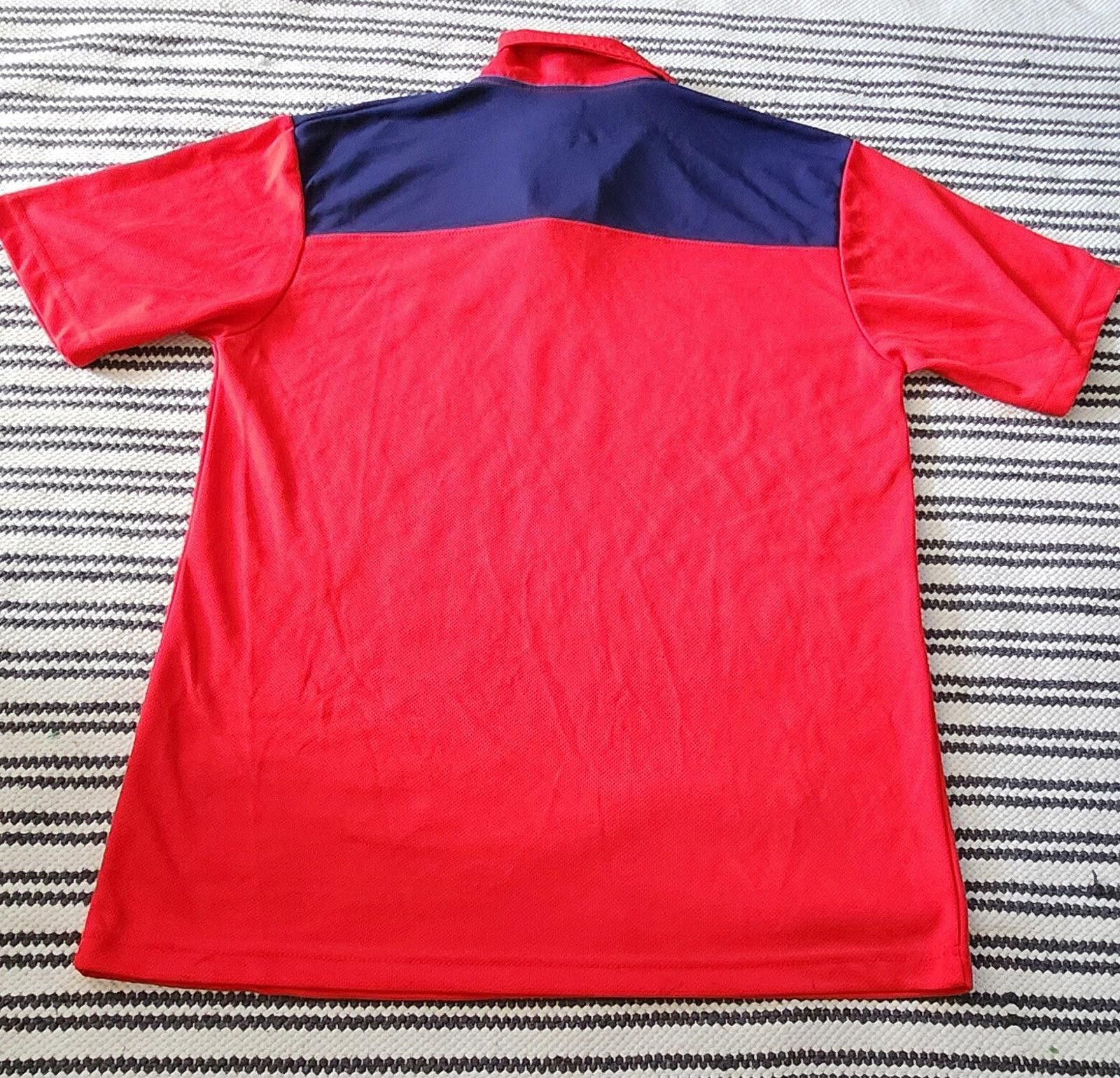 Majestic Majestic Los Angeles Angles Red Polo Shirt Men's M Licensed Size ONE SIZE - 2 Thumbnail