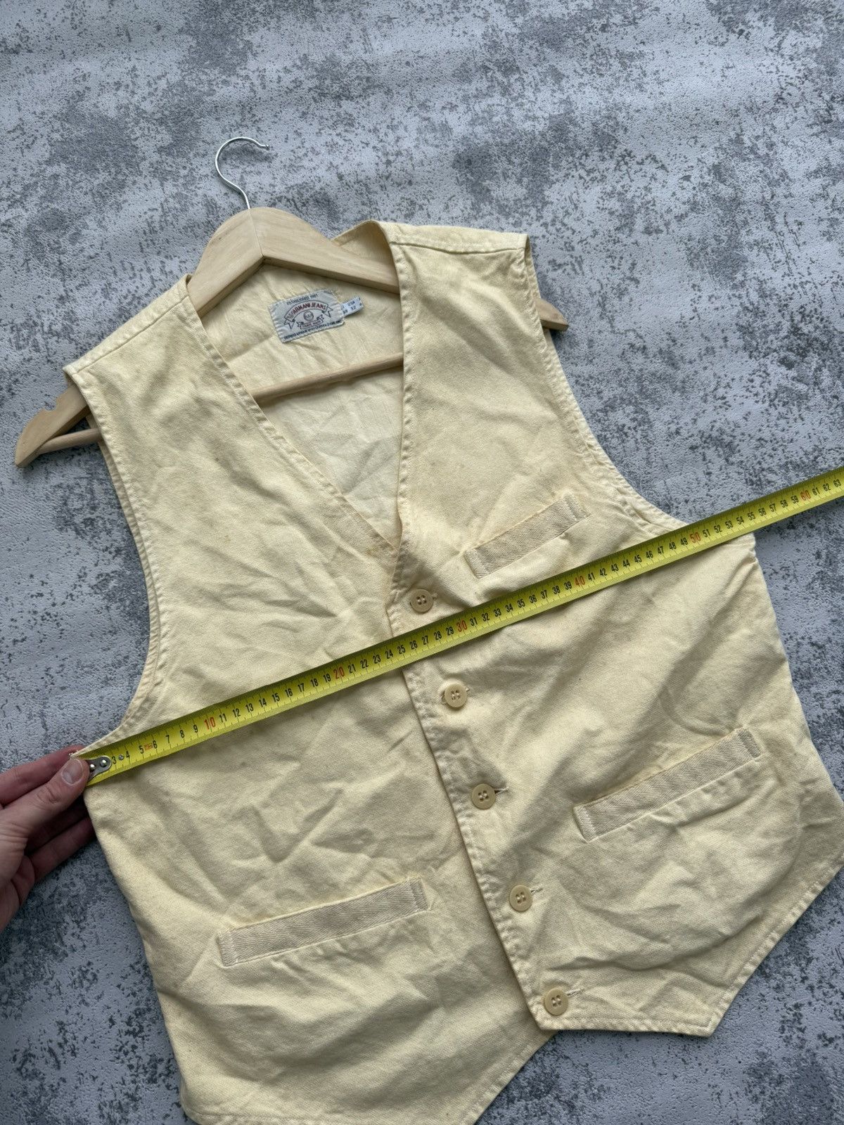 Armani × Giorgio Armani Archive Giorgio Armani Fade Vintage 80s Vest Size US M / EU 48-50 / 2 - 15 Thumbnail
