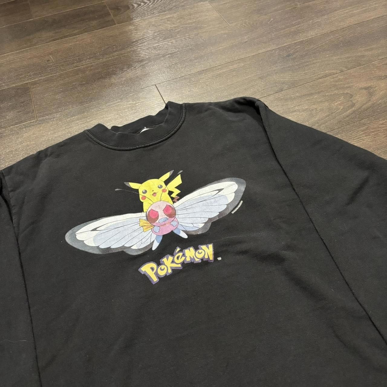 Pokemon Vintage Pokémon pikachu and butterfree crewneck sweatshirt Size US S / EU 44-46 / 1 - 1 Thumbnail