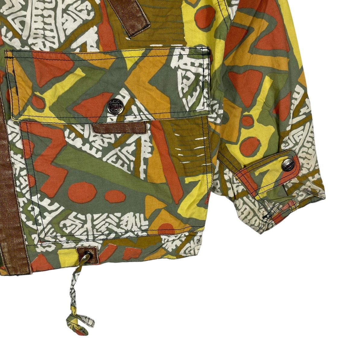 Nigel Cabourn Vintage Nigel Cabourn Geometric Parka Jacket Size US XL / EU 56 / 4 - 7 Thumbnail
