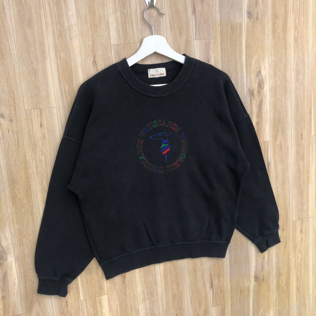 Trussardi Vintage Trussardi Italian Designer Sweatshirt Crewneck Size S / US 4 / IT 40 - 2 Thumbnail