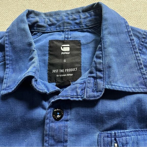 G-Star NWOT G star raw Blue button down denim long sleeve Size US S / EU 44-46 / 1 - 4 Thumbnail
