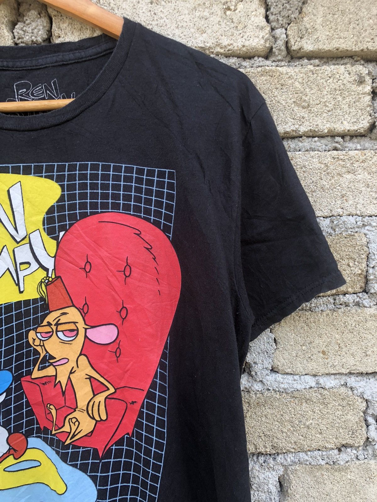 Cartoon Network Vintage Y2K Ren And Stimpy Cartoon Tshirt Size US L / EU 52-54 / 3 - 7 Thumbnail