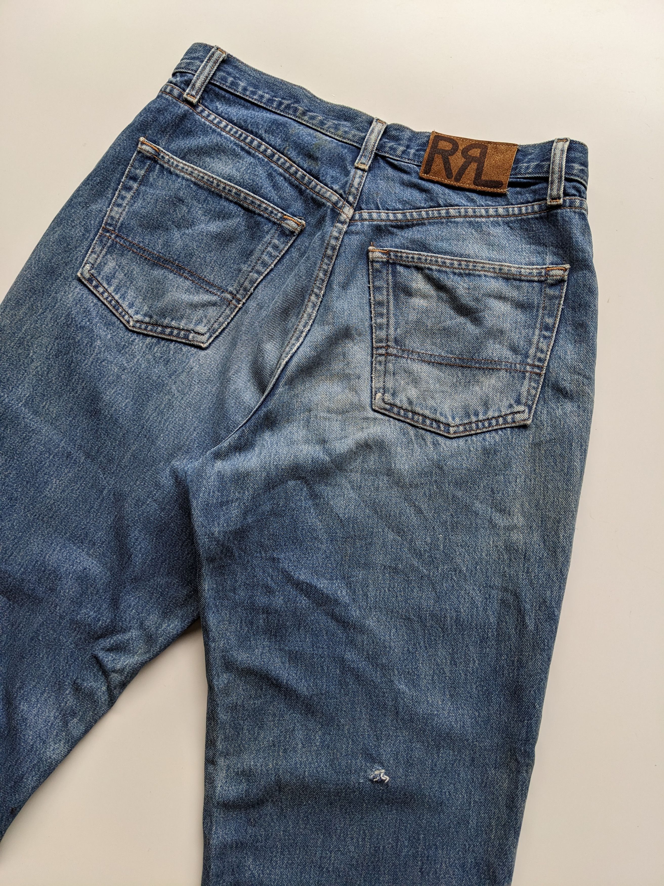Polo Ralph Lauren × RRL Ralph Lauren × Vintage Vintage Double R Ralph Lauren regular jeans Size US 31 - 2 Thumbnail