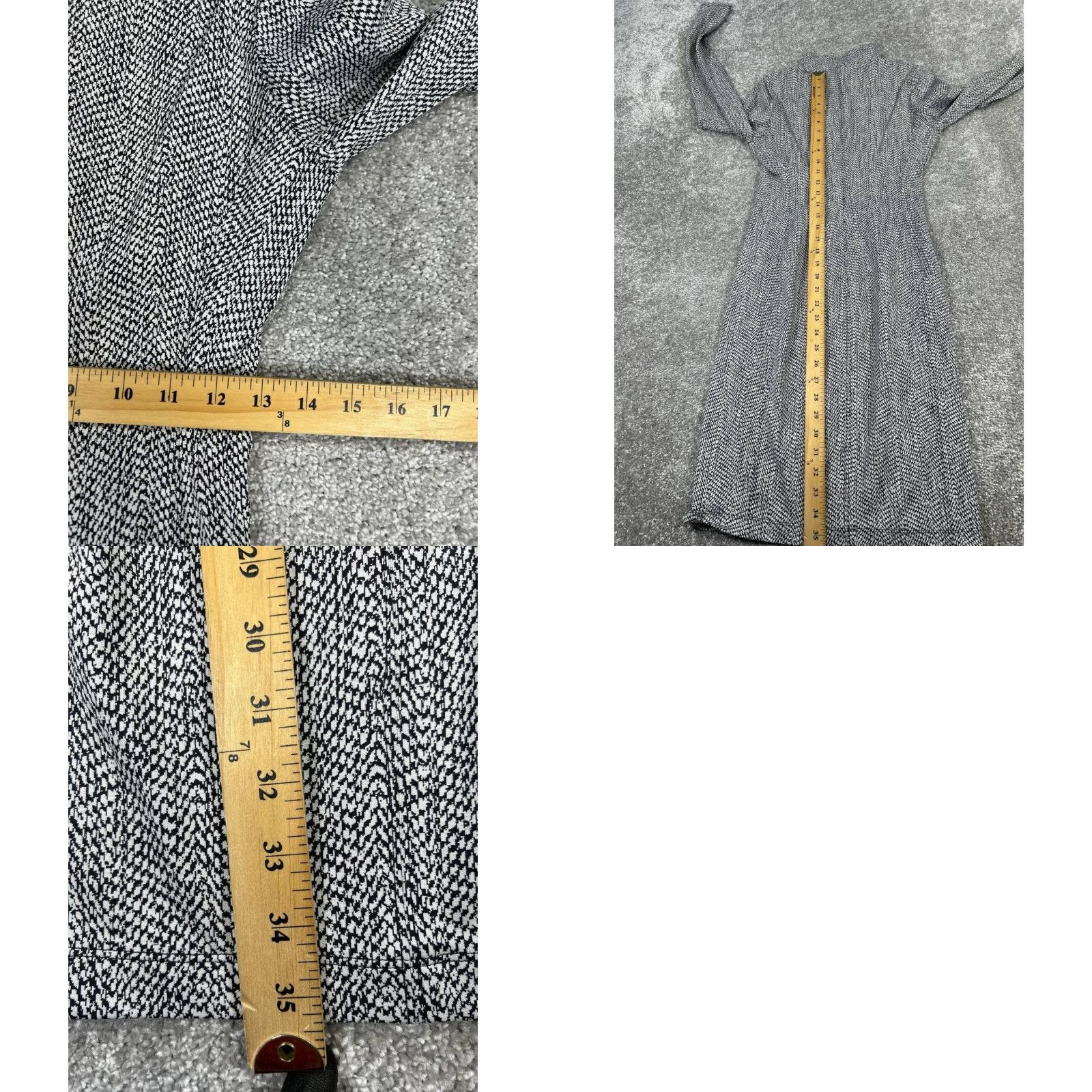 Athleta Athleta Dress Womens Small Gray Black Blouson Size S / US 4 / IT 40 - 8 Thumbnail