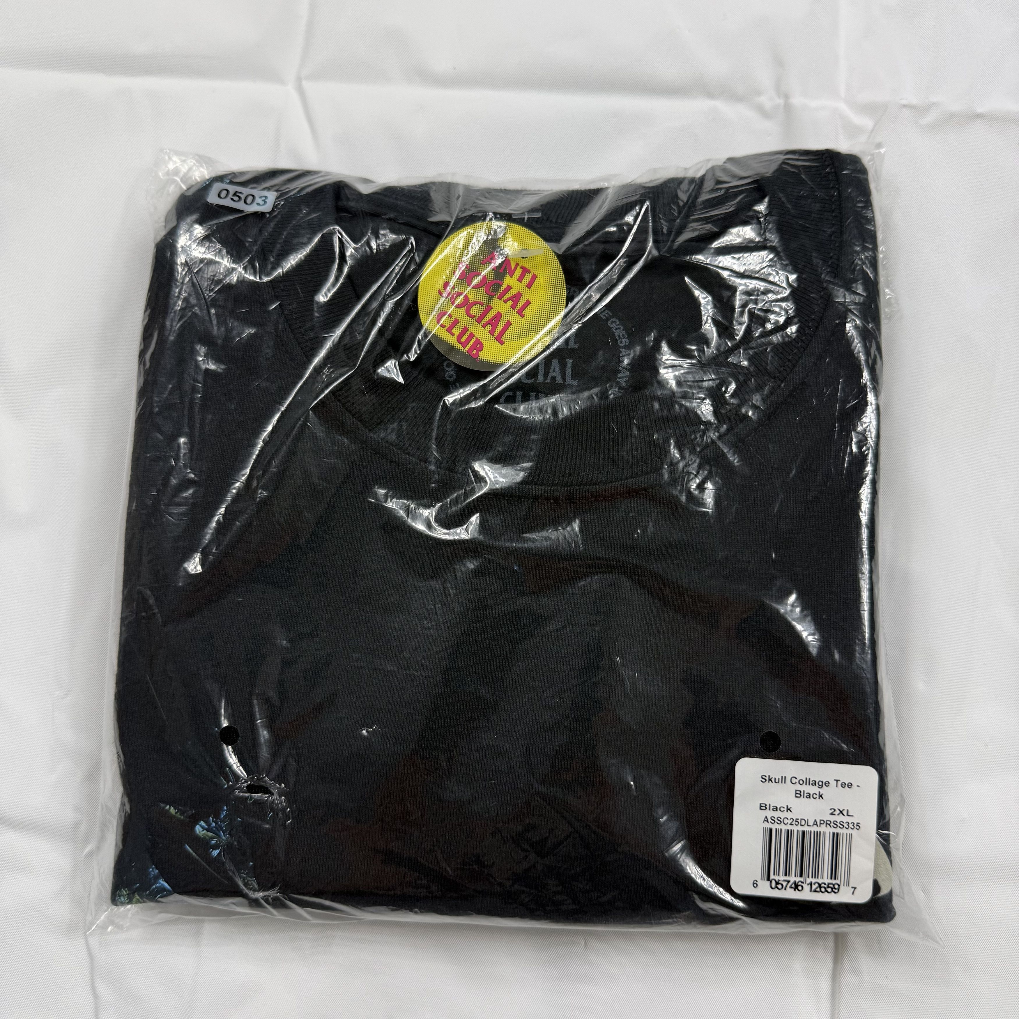 Anti Social Social Club Anti Social Social Club Skull Collage Tee Black 2XL Size US XXL / EU 58 / 5 - 8 Thumbnail