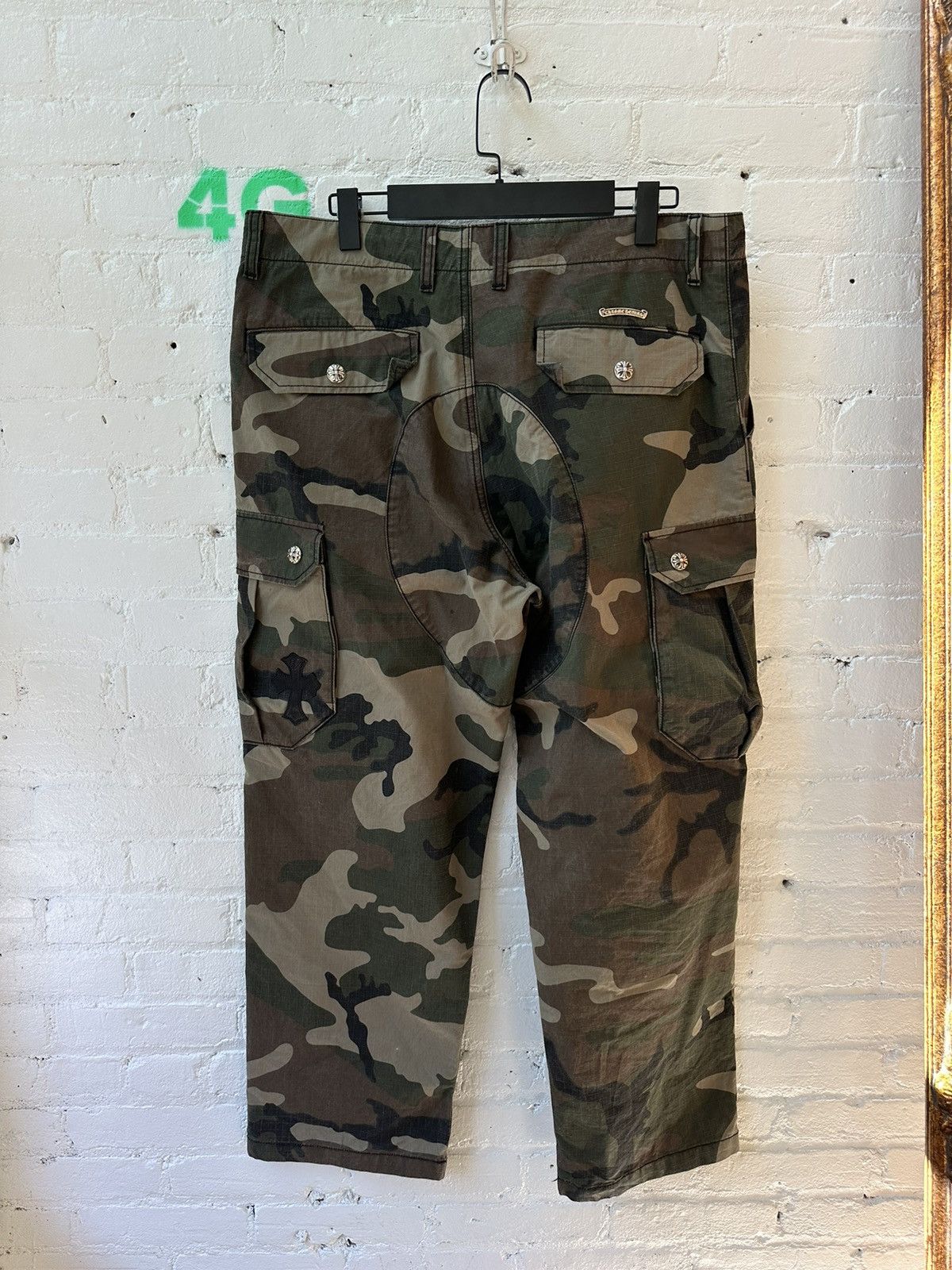 Chrome Hearts CHROME HEARTS ARMY CAMO PATCHED CARGOS Size US 36 / EU 52 - 3 Thumbnail