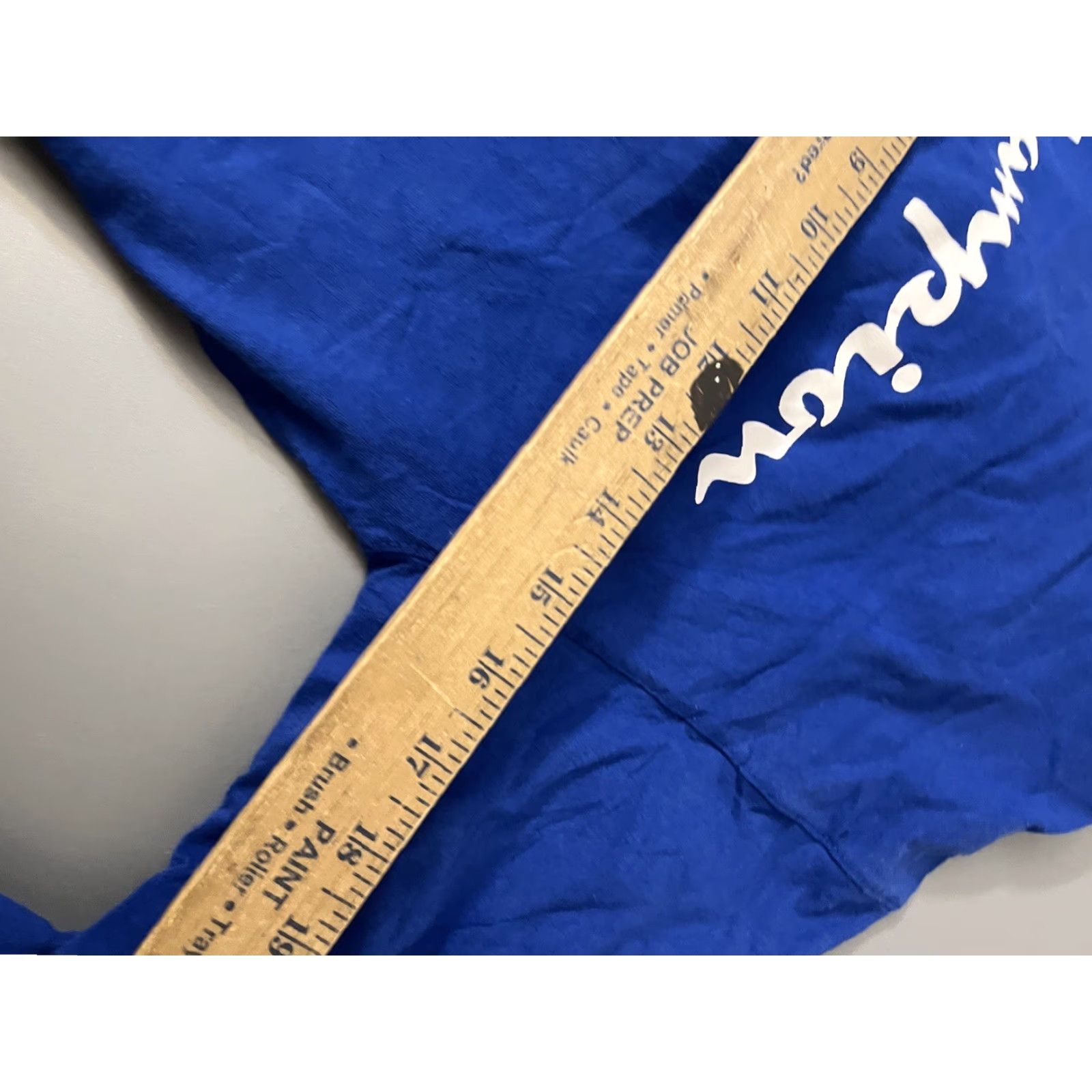 Champion Champion Mens Long Sleeve T Shirt Pullover Logo Blue Small Athleticwear Regular Cotton Mens Shirt Standard Fit Size US S / EU 44-46 / 1 - 4 Thumbnail