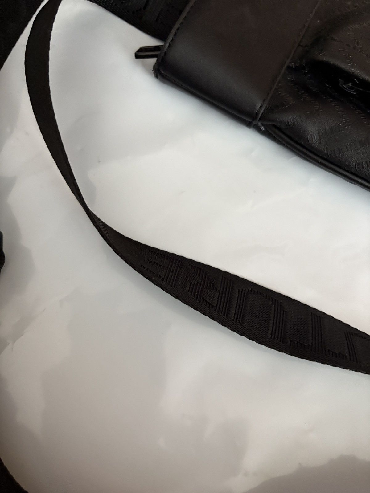 Versace Versace Jeans Couture Black Bag Size ONE SIZE - 4 Thumbnail