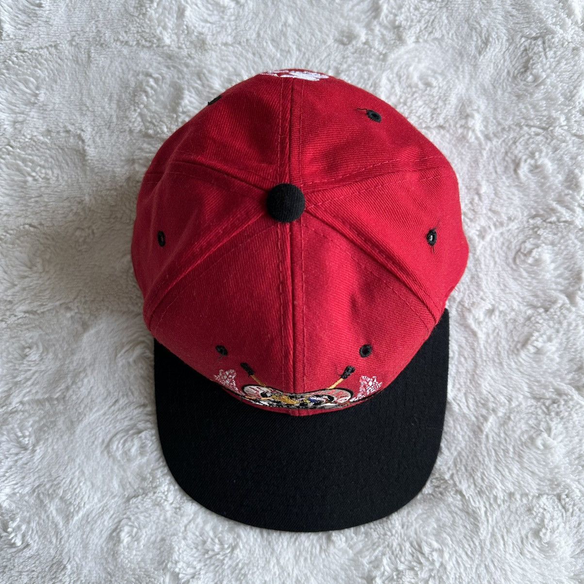 Starter Vintage Chicago Blackhawks Snapback Hat Red Starter Wool NHL Size ONE SIZE - 3 Thumbnail