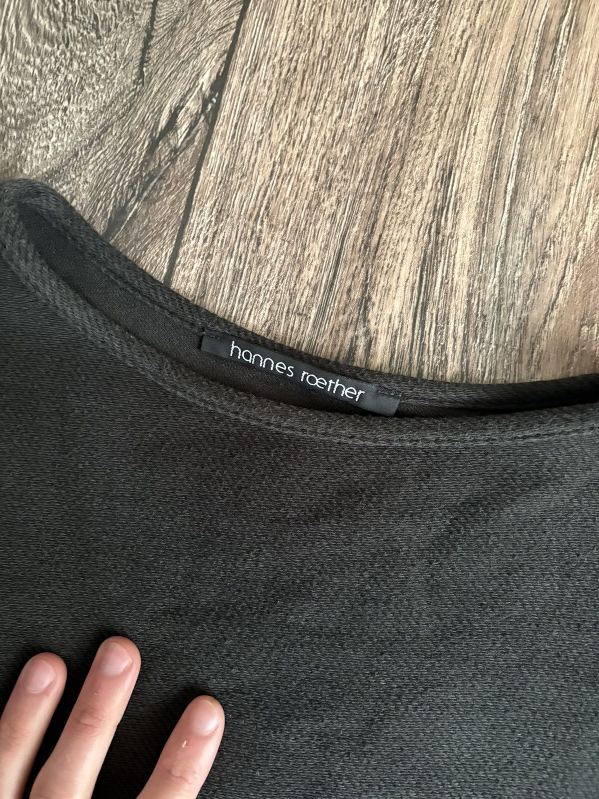 Designer × hannes roether Hannes Roether Asymmetrical Avant Garde Sweatshirt Size XS / US 0-2 / IT 36-38 - 6 Thumbnail