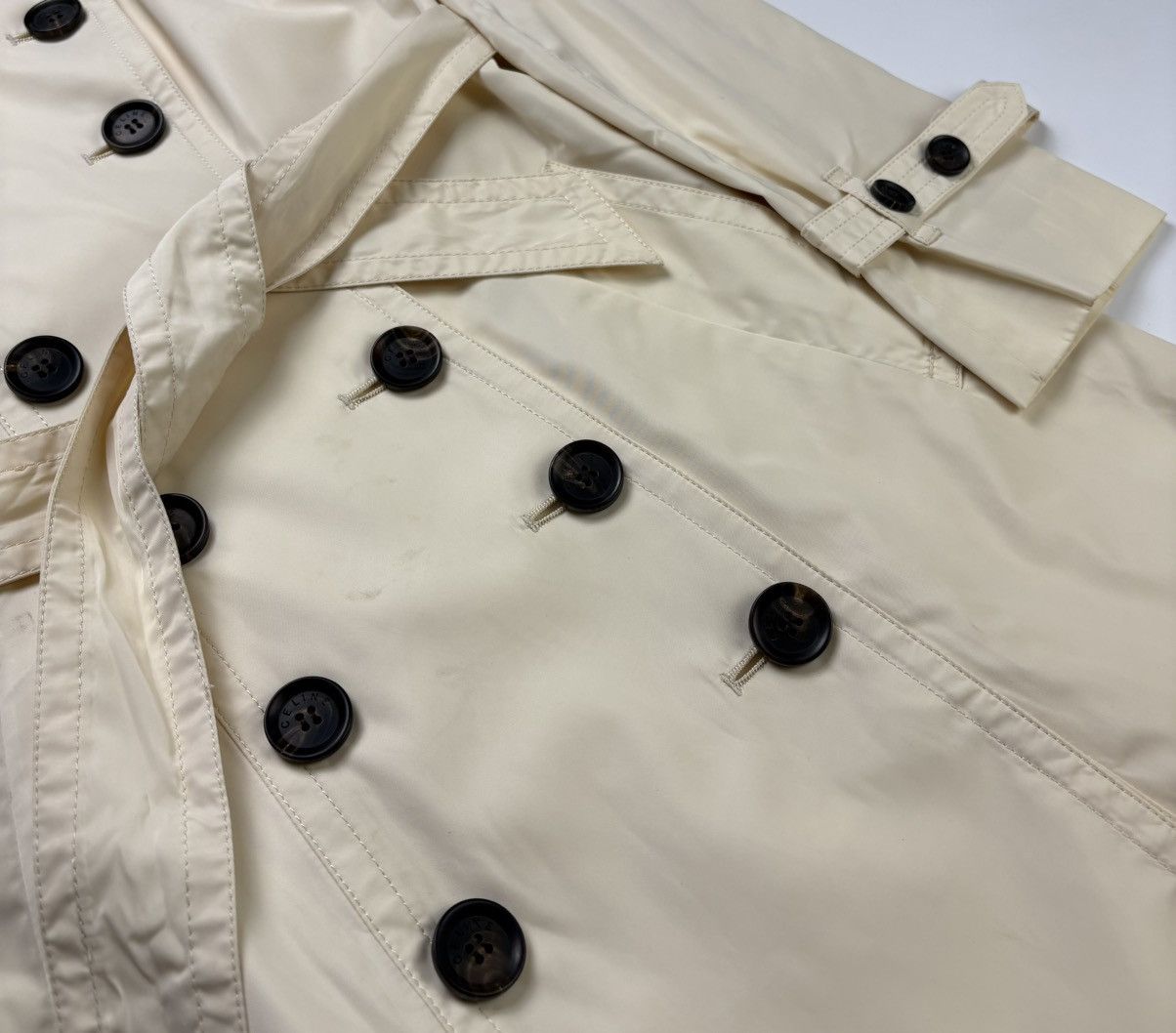 Celine Double Breasted Trench Coat Size XS / US 0-2 / IT 36-38 - 5 Thumbnail