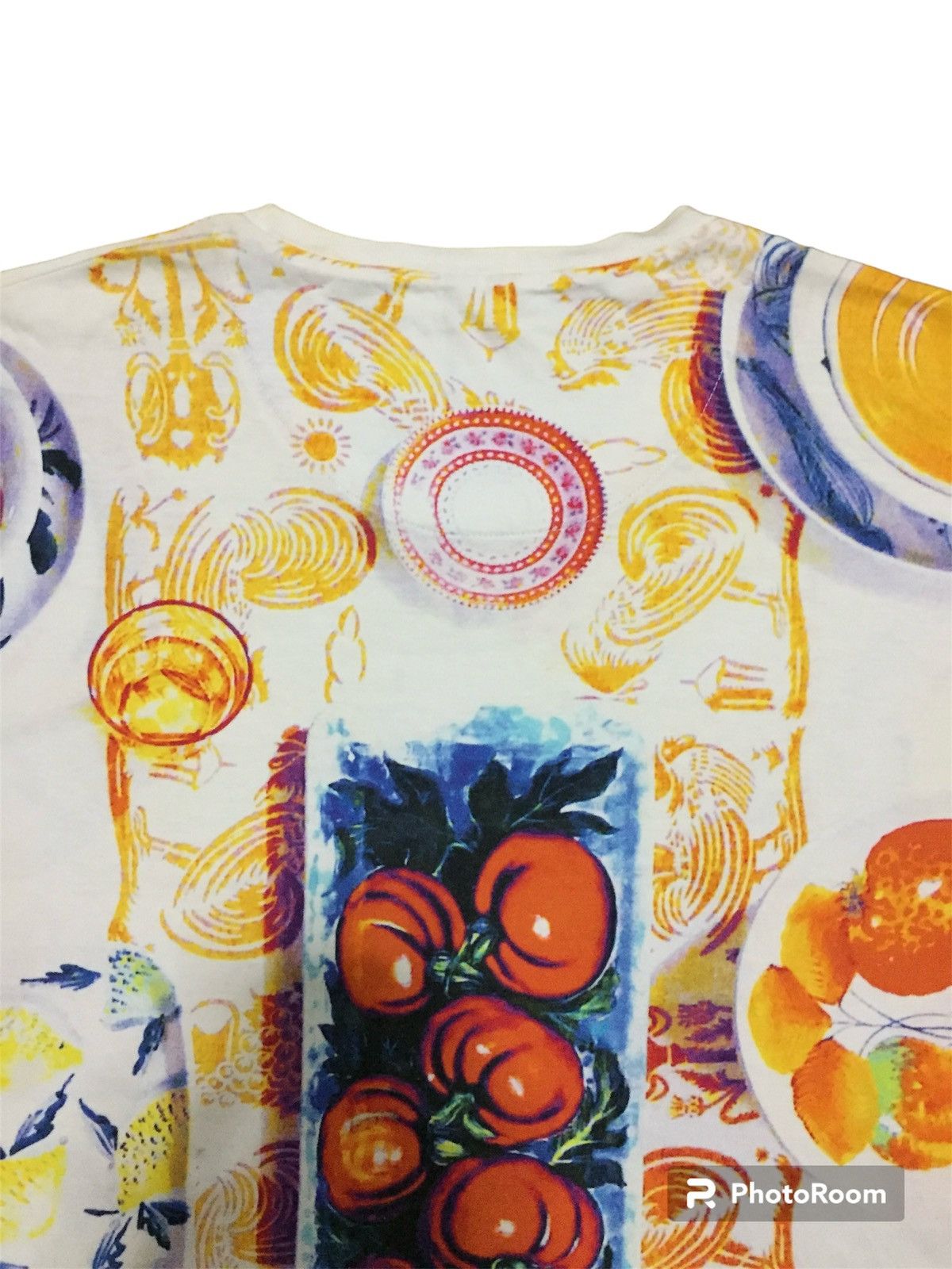 Etro Etro All-Over Graphic Print Cotton T-shirt Size US XL / EU 56 / 4 - 7 Thumbnail
