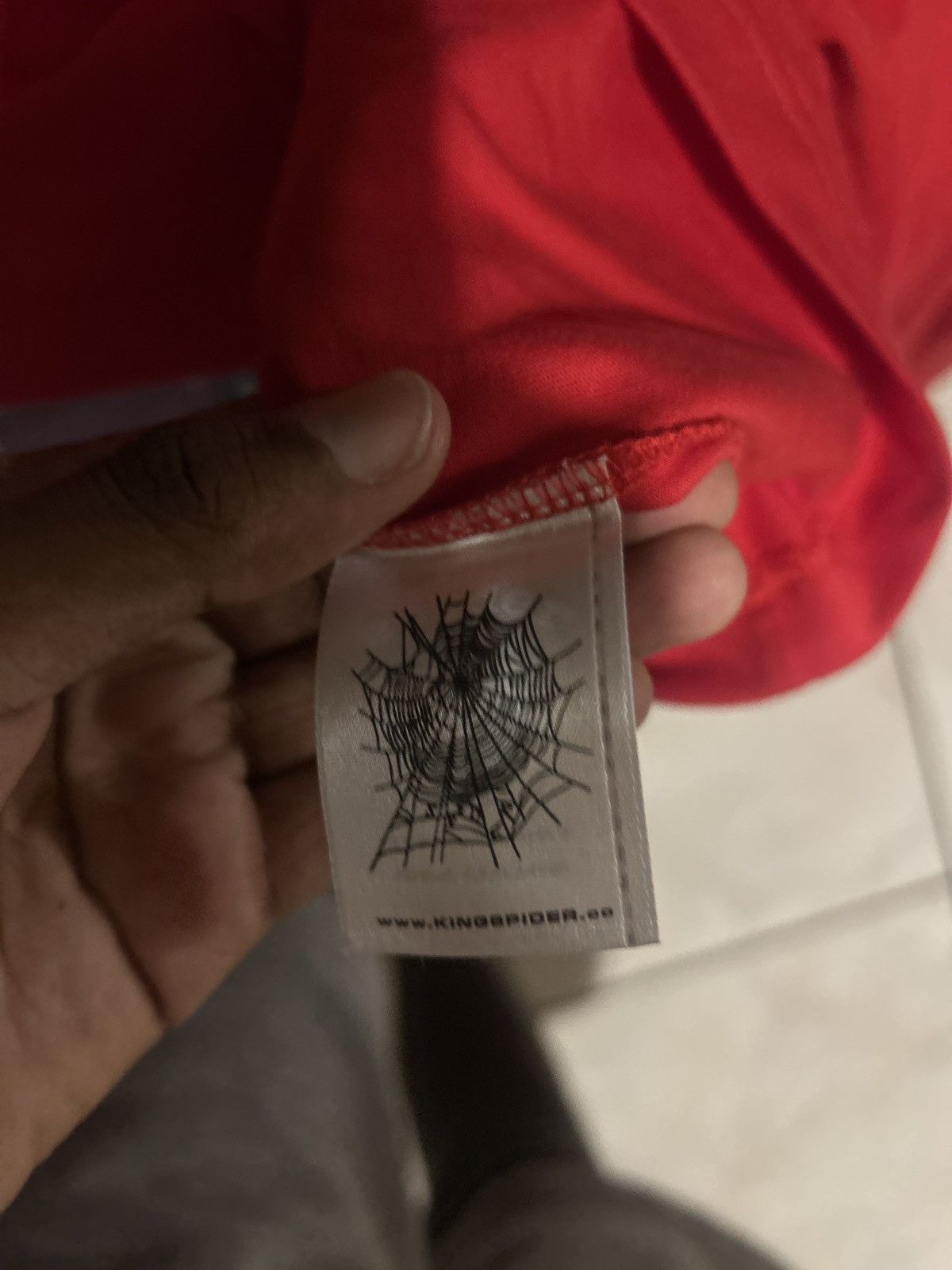 Sp5der Sp5der Punk V2 Longsleeve Red size small Size US S / EU 44-46 / 1 - 4 Thumbnail