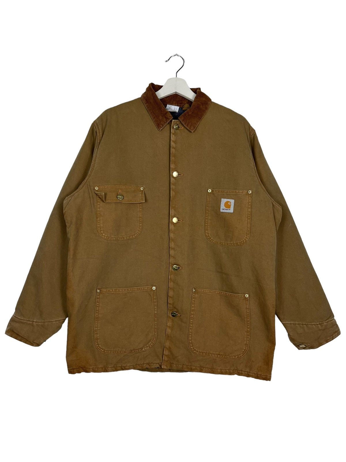 Carhartt 🔥 VINTAGE CARHARTT BLANKET CHORE JACKET MADE IN USA Size US L / EU 52-54 / 3 - 1 Thumbnail