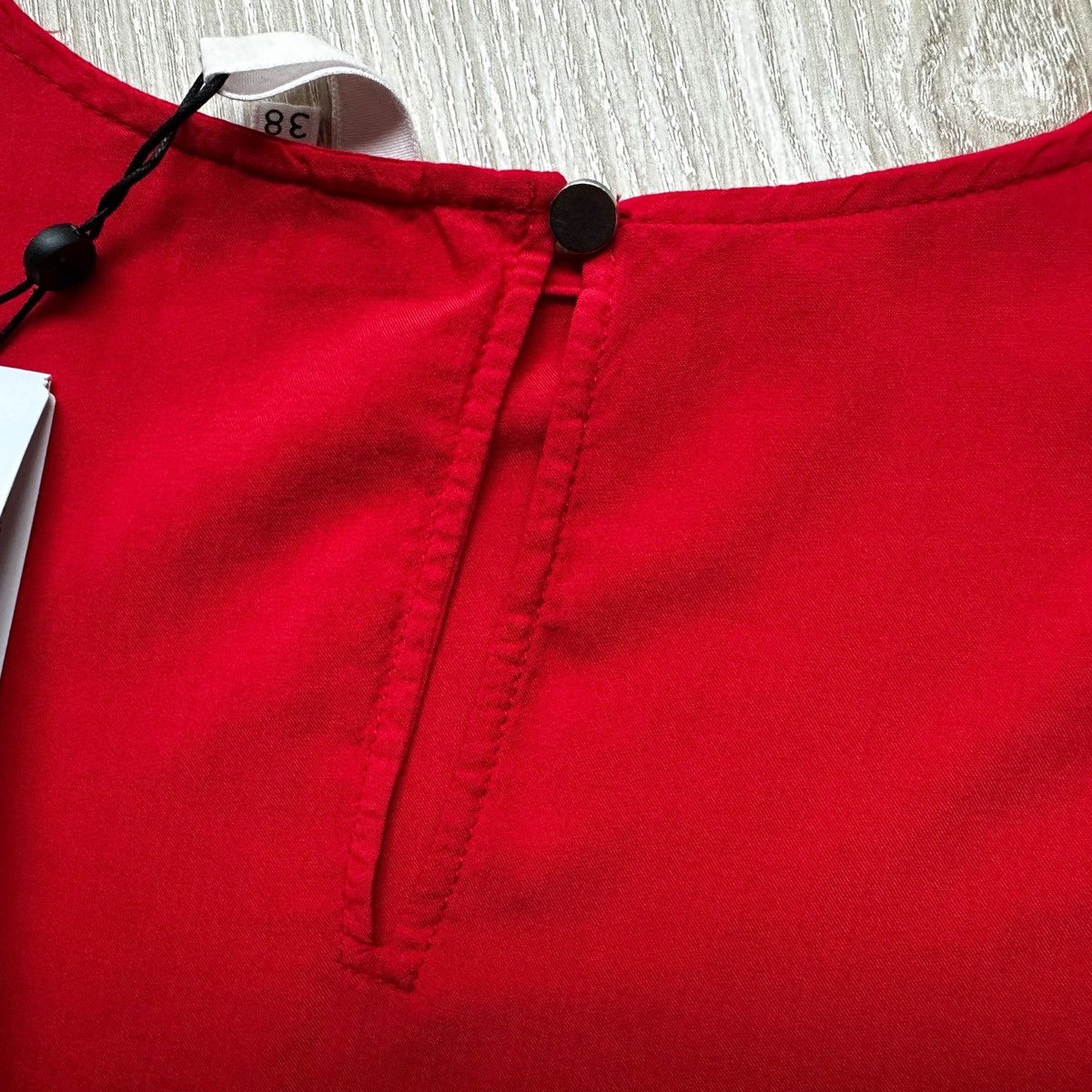 Other Q/S Red Modal Blouse Size M / US 6-8 / IT 42-44 - 3 Thumbnail