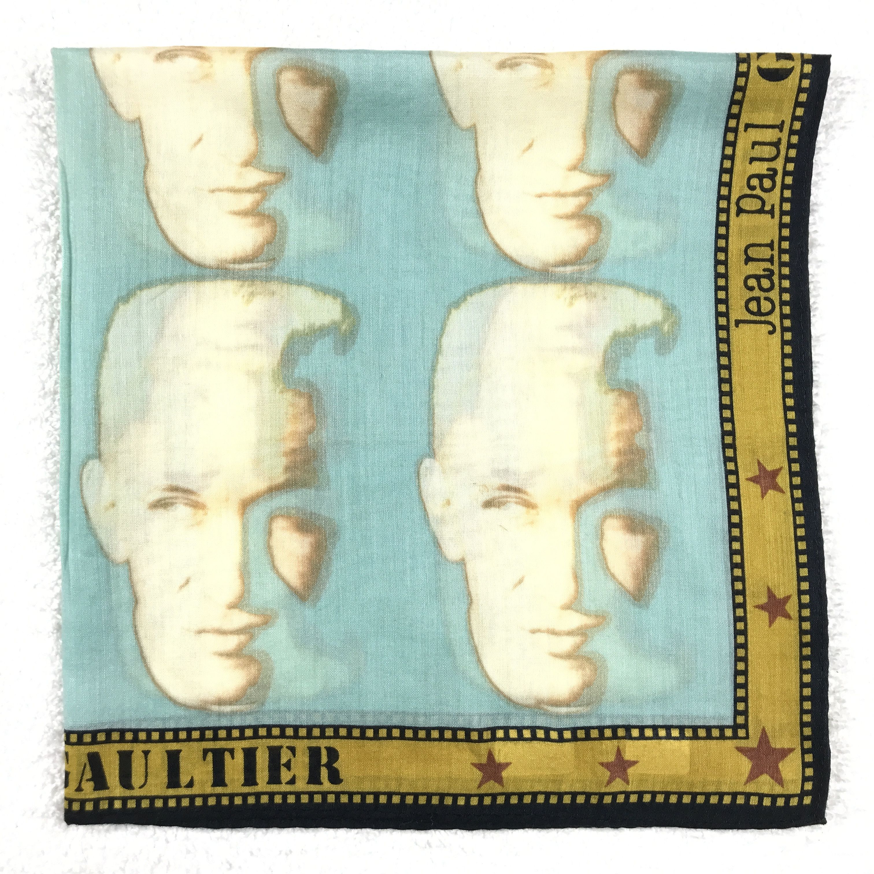Designer × Jean Paul Gaultier × Vintage Vintage Jean Paul Gaultier Bandana Neckerchief Handkerchief Size ONE SIZE - 2 Thumbnail