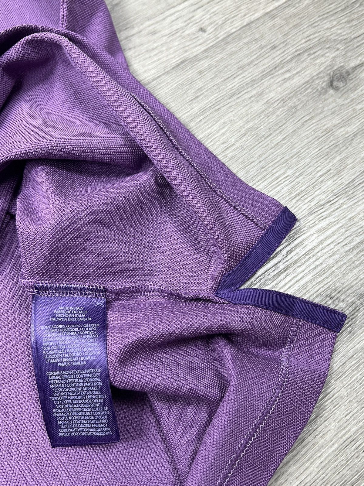 Ralph Lauren Purple Label Ralph Lauren Purple Label Made In Italy Men’s L Luxury Polo Size US L / EU 52-54 / 3 - 6 Thumbnail