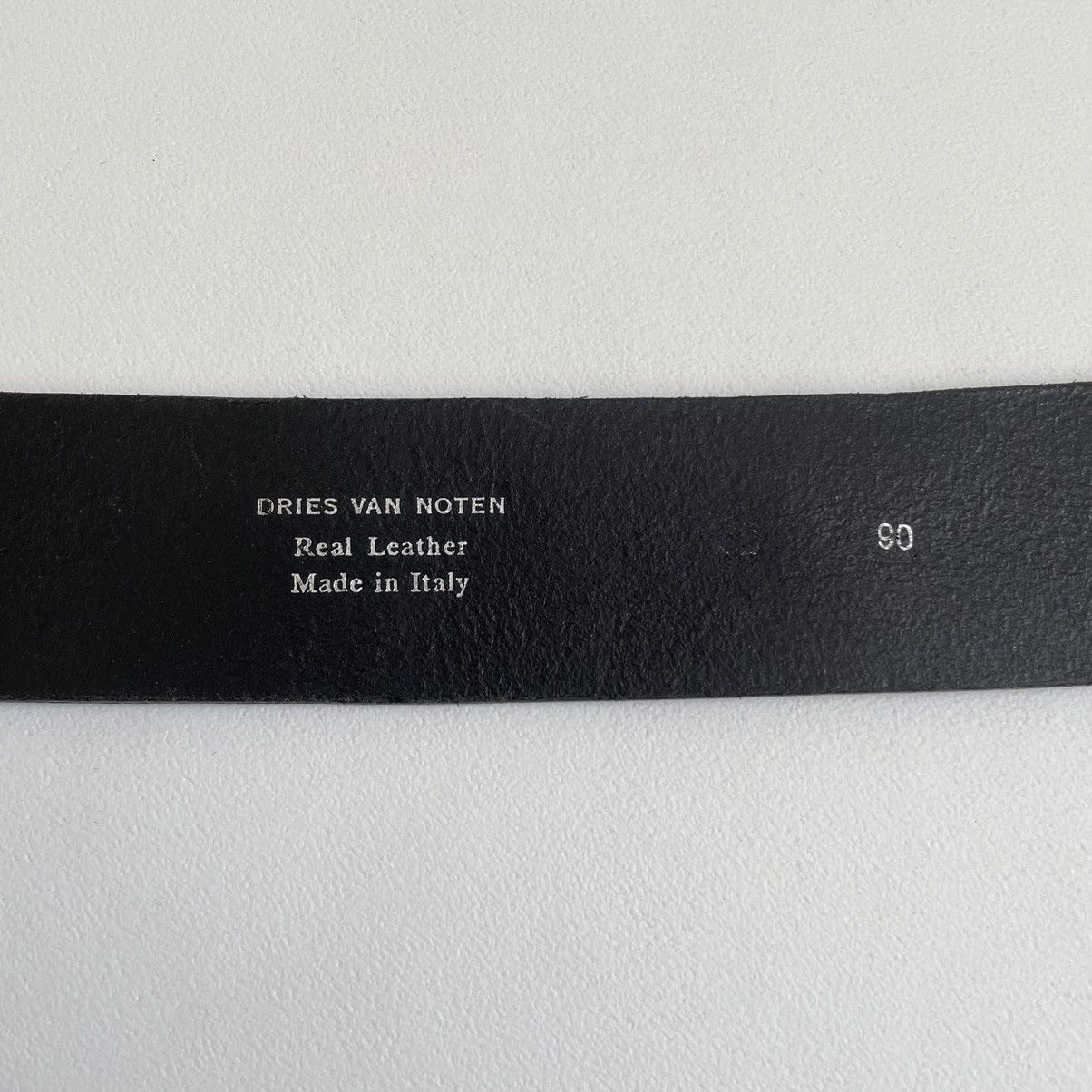 Dries Van Noten Early 2000s Dagger Western Buckle Belt Size 32 - 11 Thumbnail