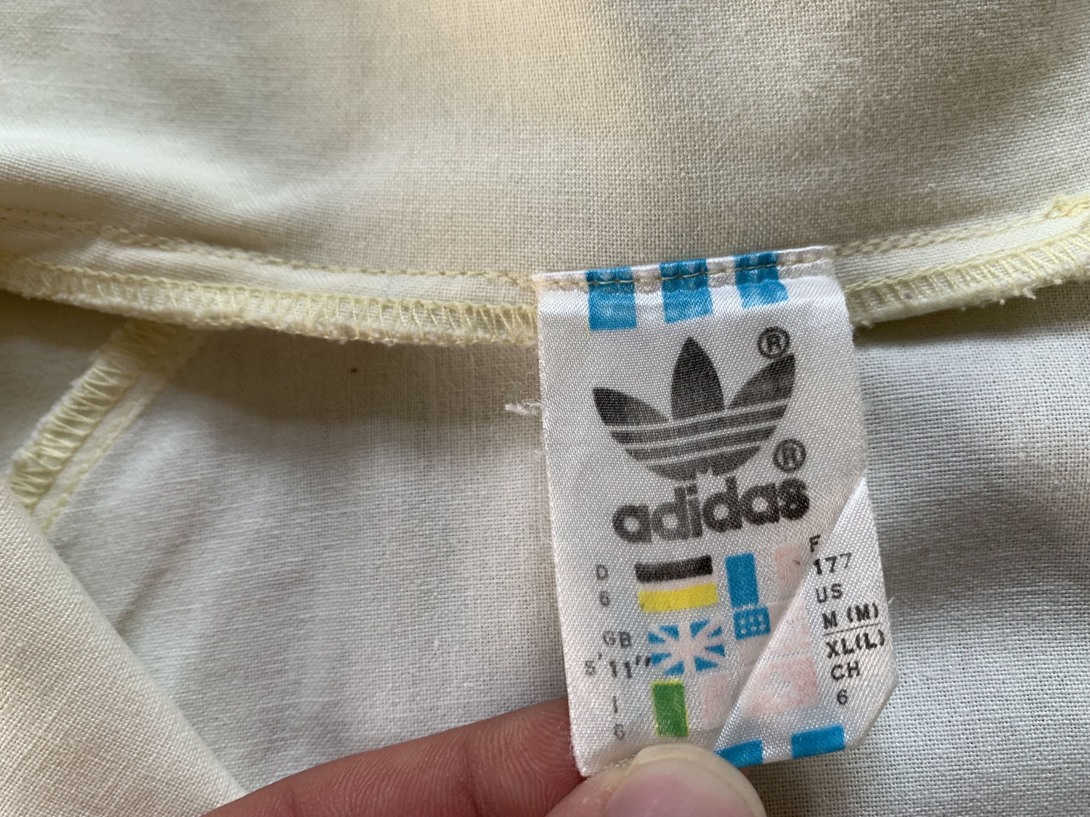 Adidas Vintage Retro Adidas Cotton Half Zip Sweatshirt Size US M / EU 48-50 / 2 - 7 Thumbnail