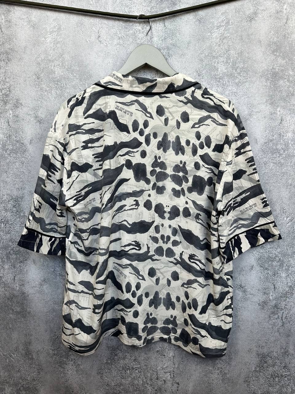 Allsaints AllSaints Pajama Esma Oniyuri PJ Ecru Zebra Pattern Shirt Size S / US 4 / IT 40 - 2 Thumbnail