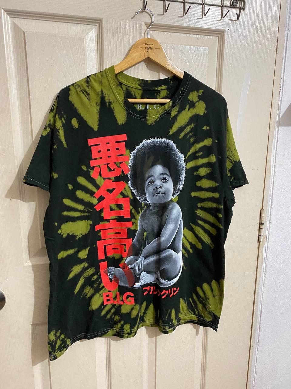 Rap Tees Vintage Y2K Notorious Big Tie Dye Shirt Size US XL / EU 56 / 4 - 3 Thumbnail
