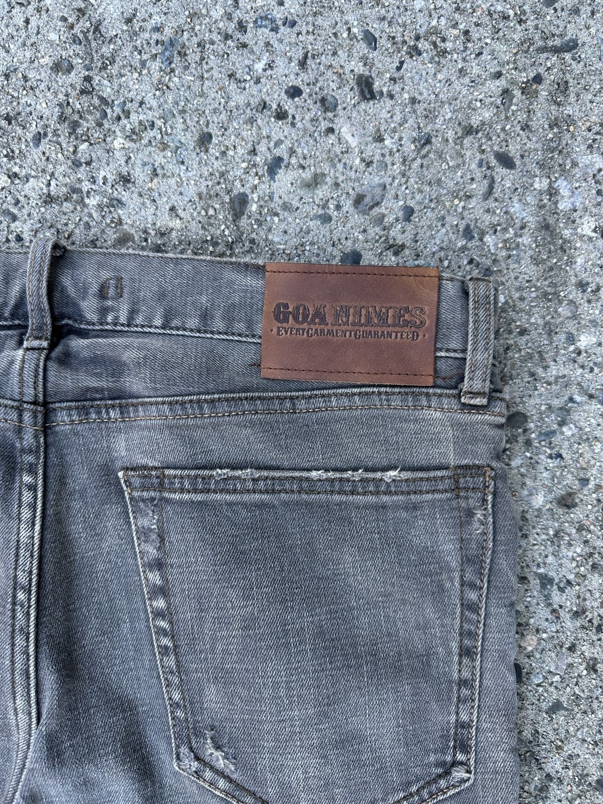 GOA Grey Skinny Denim