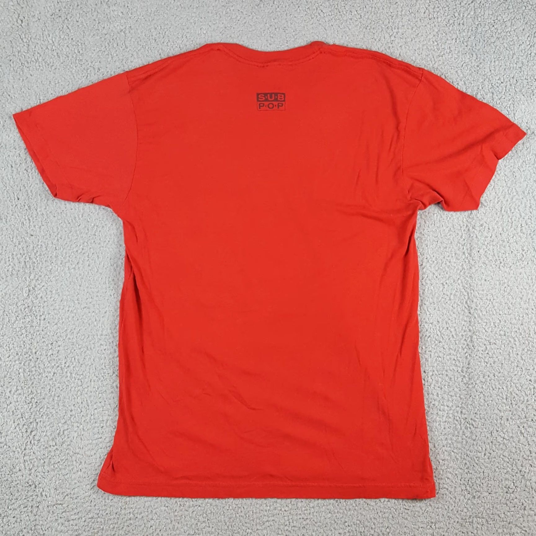 American Apparel VINTAGE Shabazz Palaces Retro Hip Hop Band Shirt Size L Red Sub Pop Mask Logo Concert Size US L / EU 52-54 / 3 - 6 Thumbnail