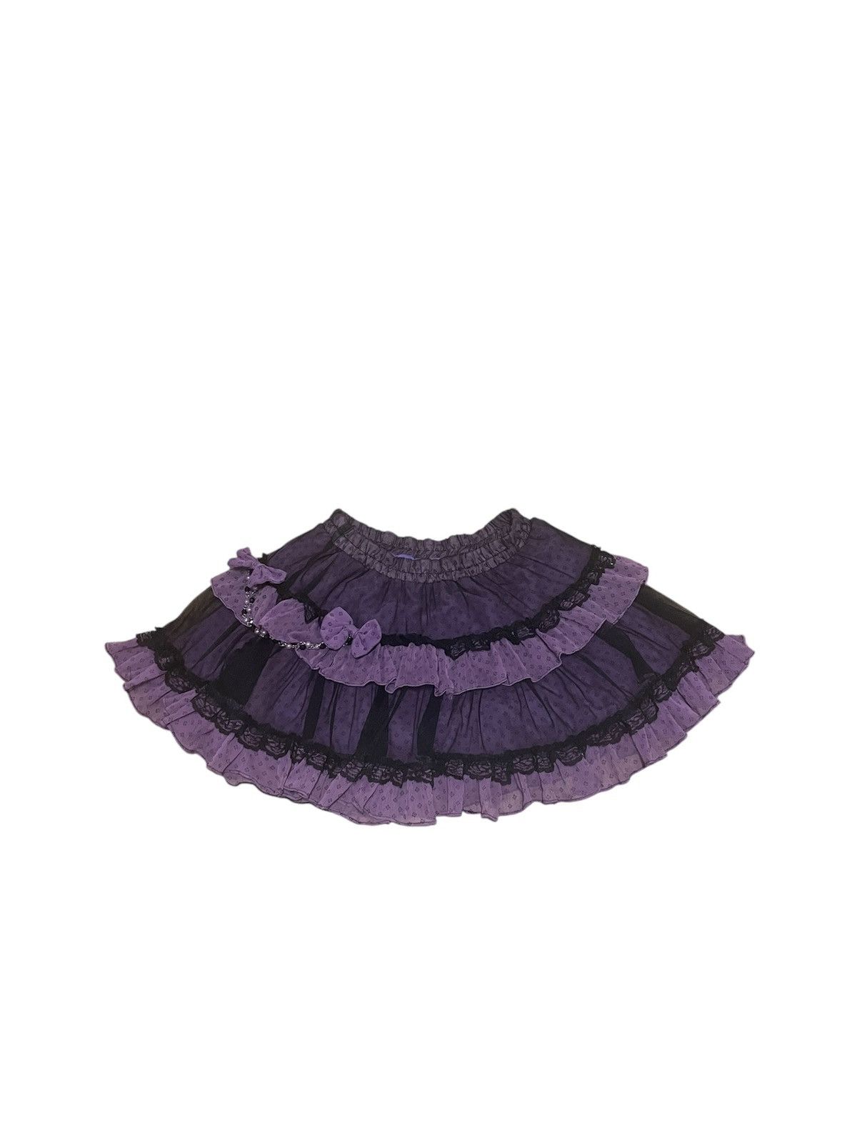 Japanese Brand G.L.P Gothic Lolita & Punk Skirt 90s 00s Harajuku Mini Uni Size 28" / US 6 / IT 42 - 1 Thumbnail